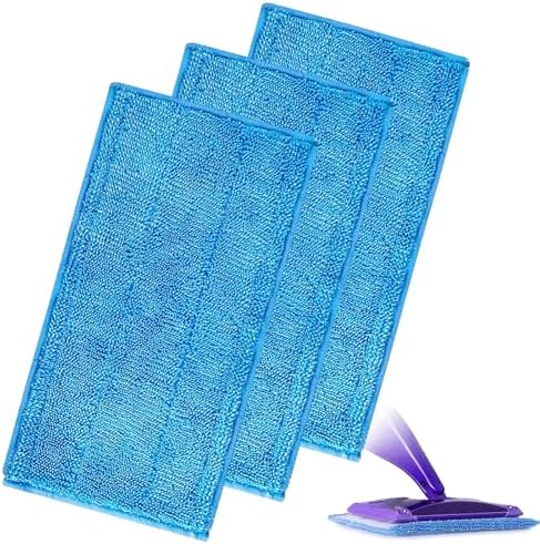 Wiederverwendbare Wischtücher Für Swiffer Wetjet Wood, Ersatz-mikrofaser-wischmoppbezüge, Ersatztücher Für Swiffer Wetjet Sprühmopp, Waschbare Mikrofaser-wischmoppbezüge – Blau