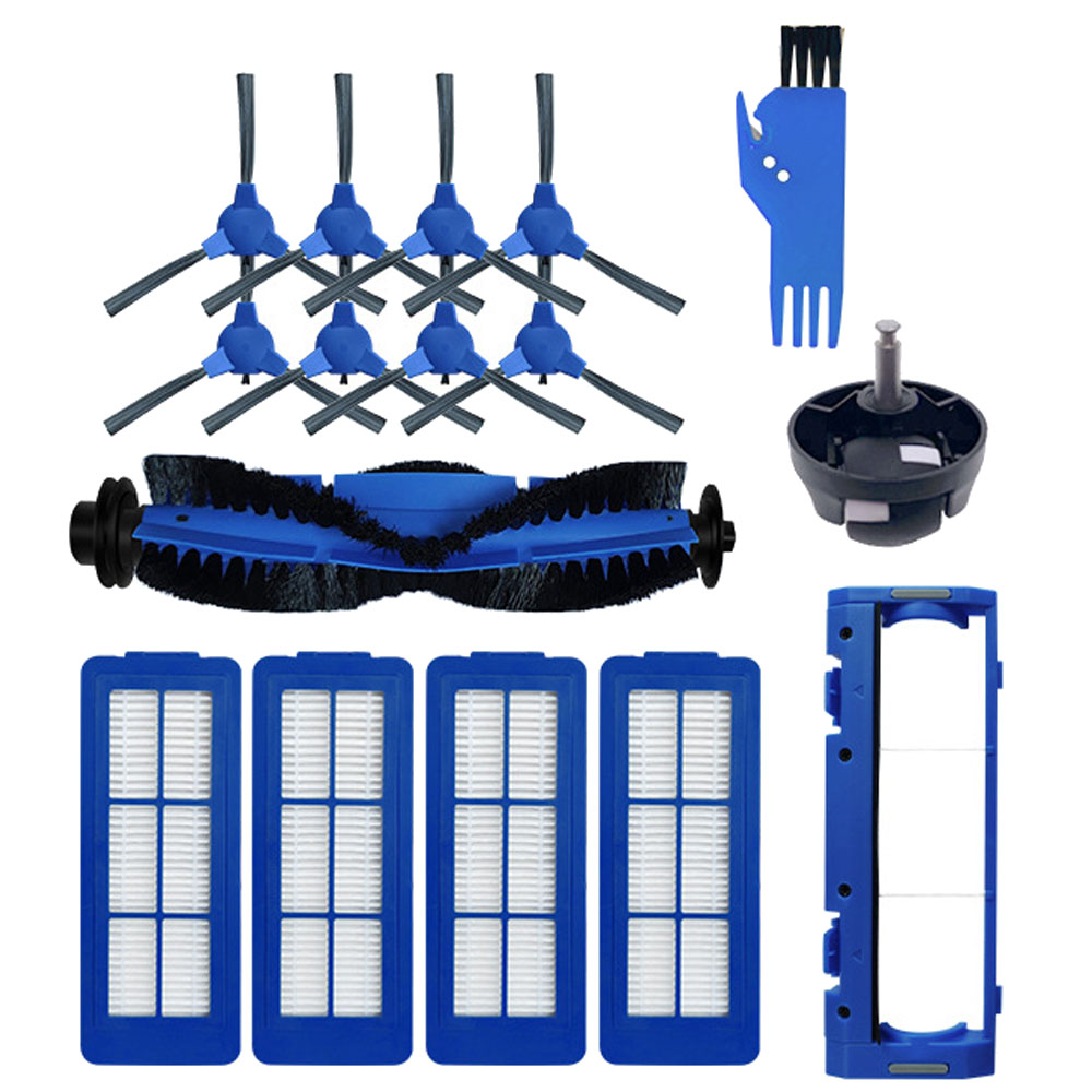 Puupaa Ersatzteilset Für Robovac G40/g40 Hybrid+ Staubsauger, Bestehend Aus: 1 Walzenbürste, 4 Seitenbürsten, 2 Filtern Und 1 Bürstenabdeckung.