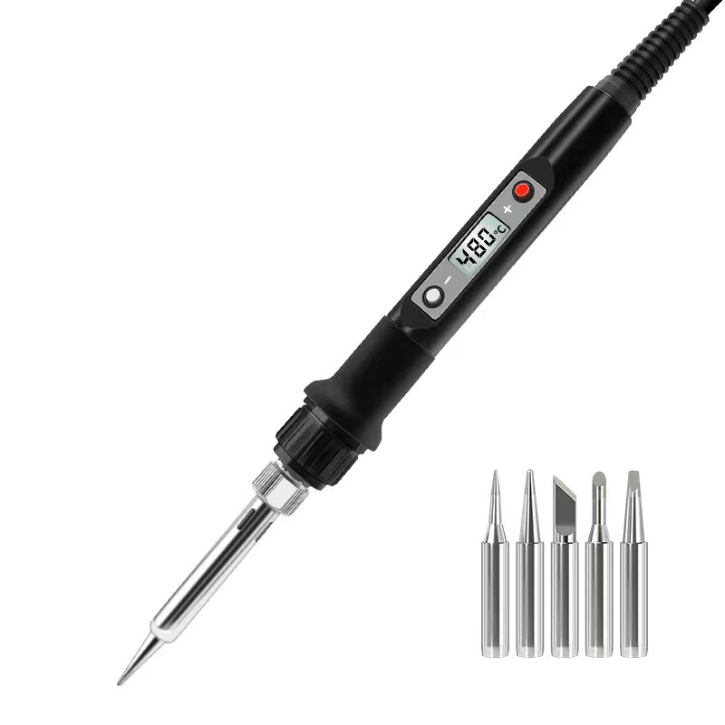 Leaderpro Visible 100w Elektrisches Lötkolben-set Mit Einstellbarer Temperatur (180℃500℃) Und Ein-/ausschalter - Typ 1