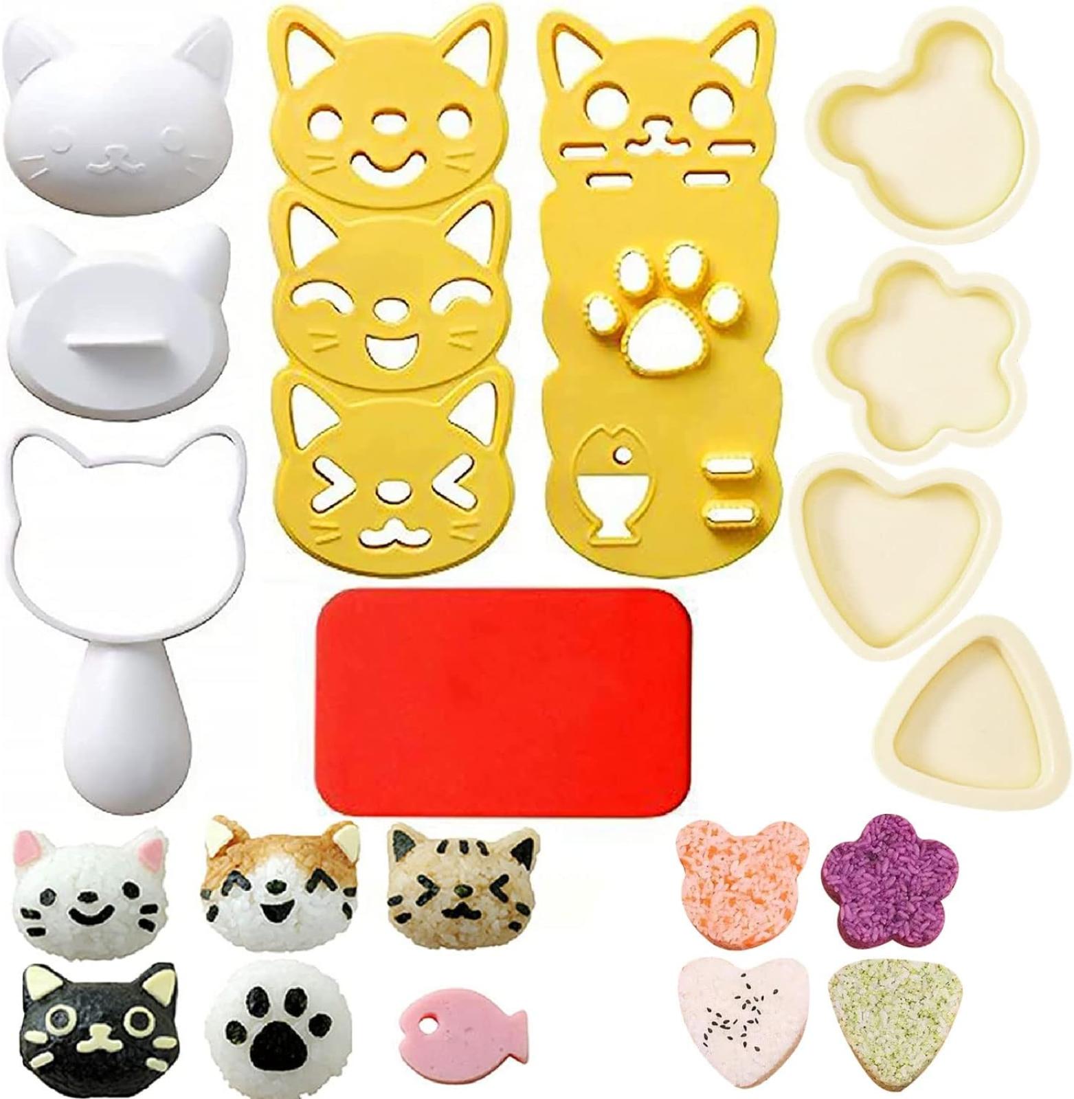 Onigiri-form, Sushi-onigiri-form-set, Onigiri-form Für Kinder, 8-teilig