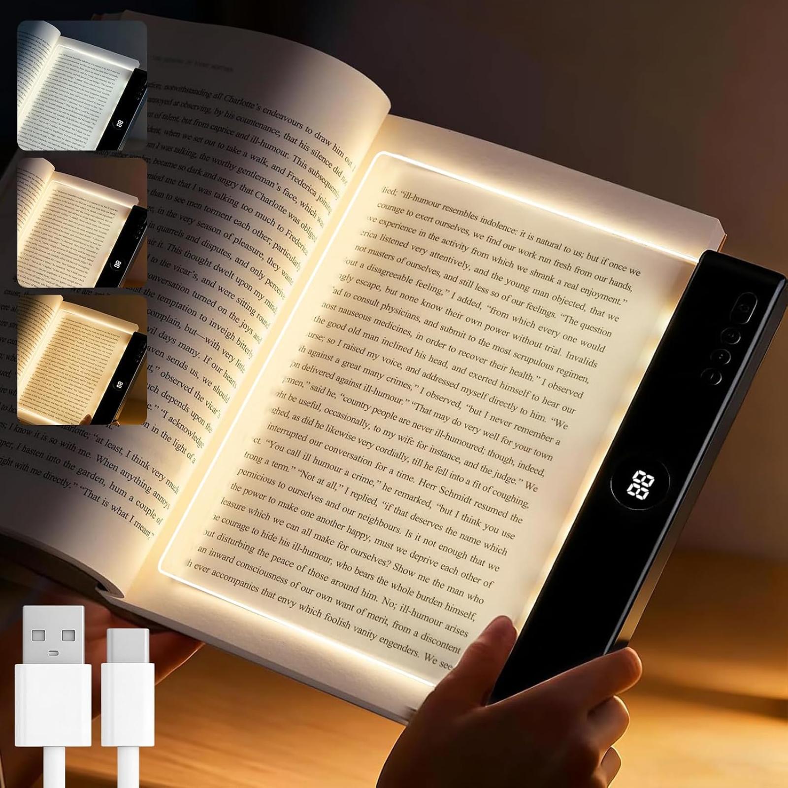 Flache Buchlampe, Led-leselampenpanel