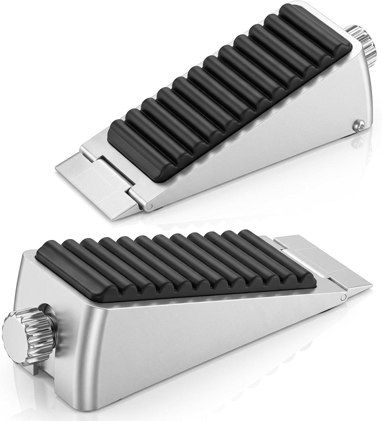 2 Türstopper Für Den Boden, Höhenverstellbar Von 4,3 Bis 6,5 Cm, Türstopper Für Den Boden