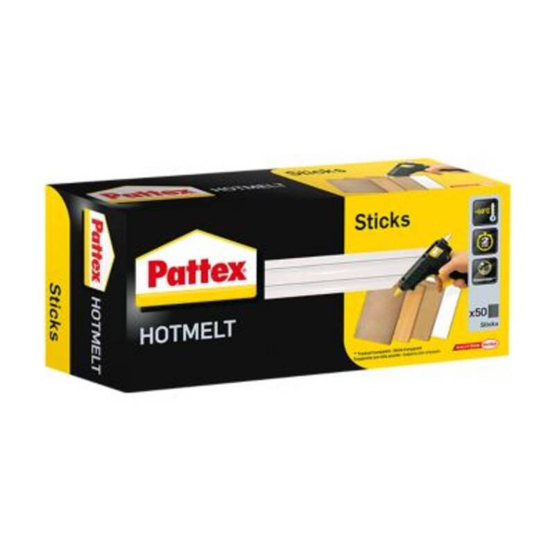 [neuwertig] B-ware Pattex Ptk1 Heißklebesticks 11x200mm Transparent 1000g Silikonfrei