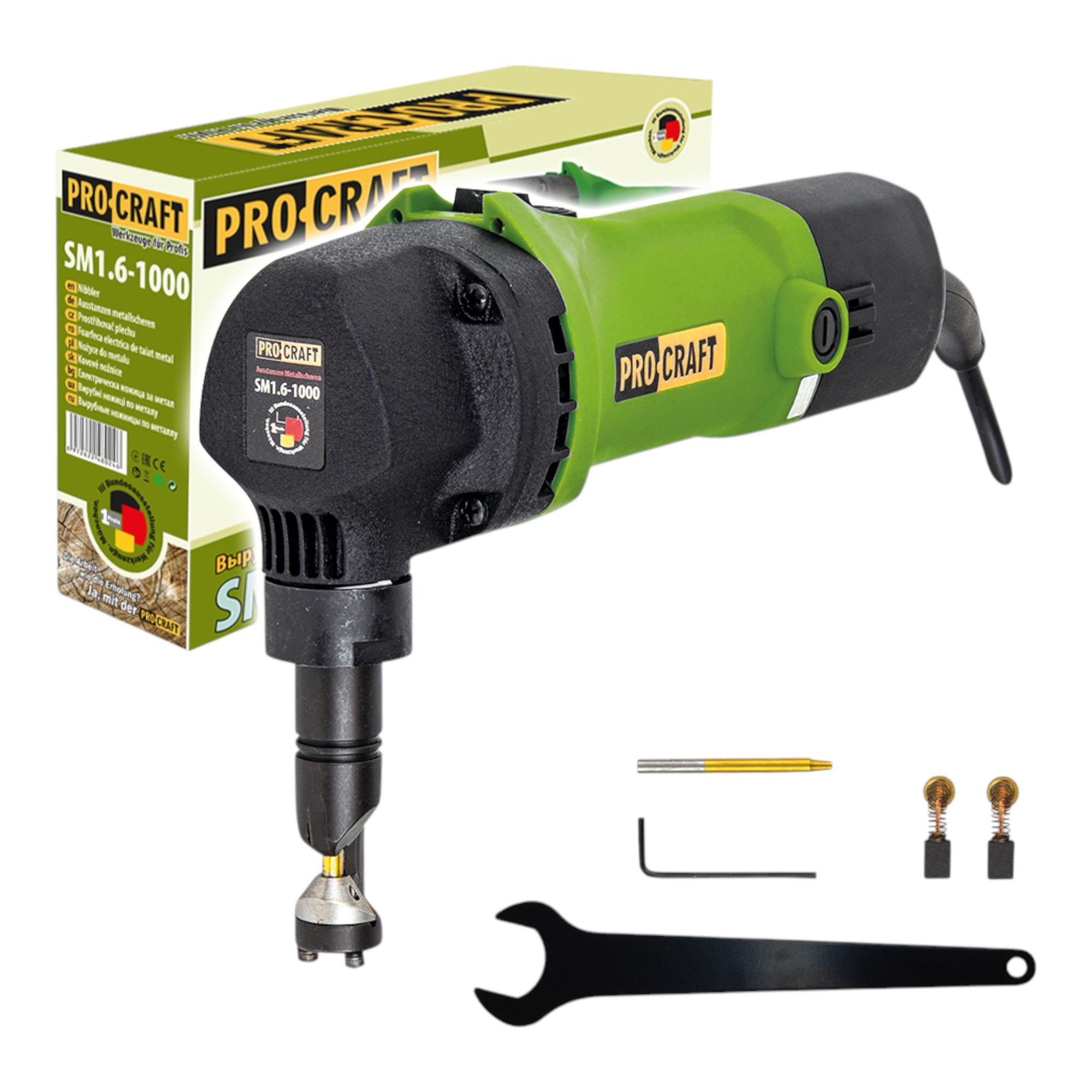 Procraft Sm 1,6 Elektrische Blechschere 500 Watt 1,6 Mm