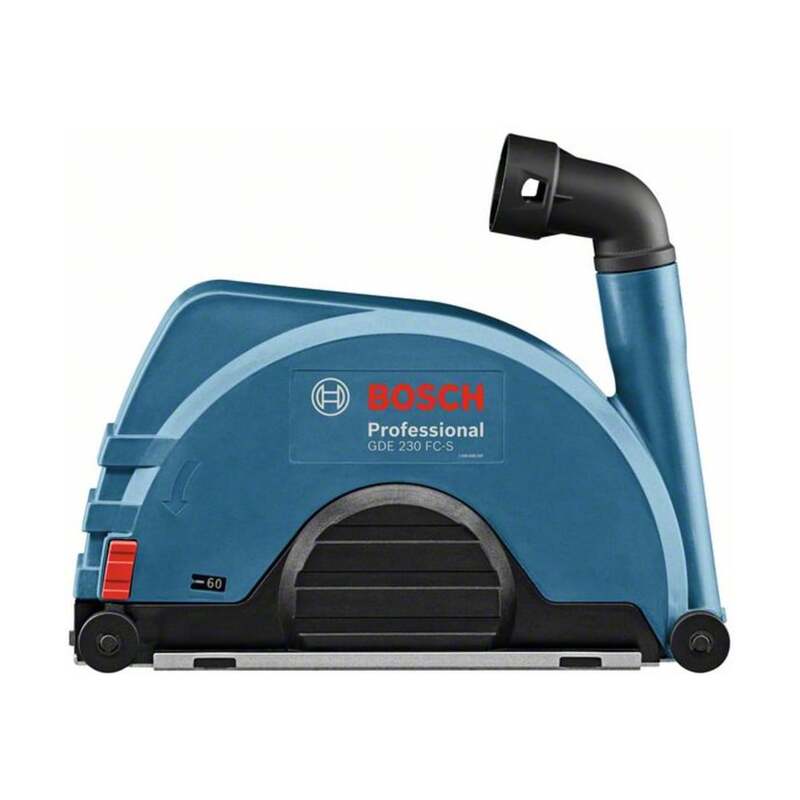 [neuwertig] B-ware Bosch Absaughaube Gde 230 Fc-s Staubabsaugung Winkelschleifer Handwerkzeug 60mm