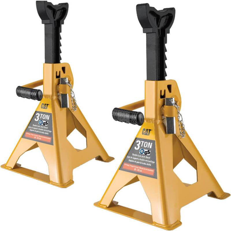 [neuwertig] B-ware Cat Klinkenständer 3t Wagenheber Gelb 29,85-42,86cm Tragkraft 3 Tonnen Stabil