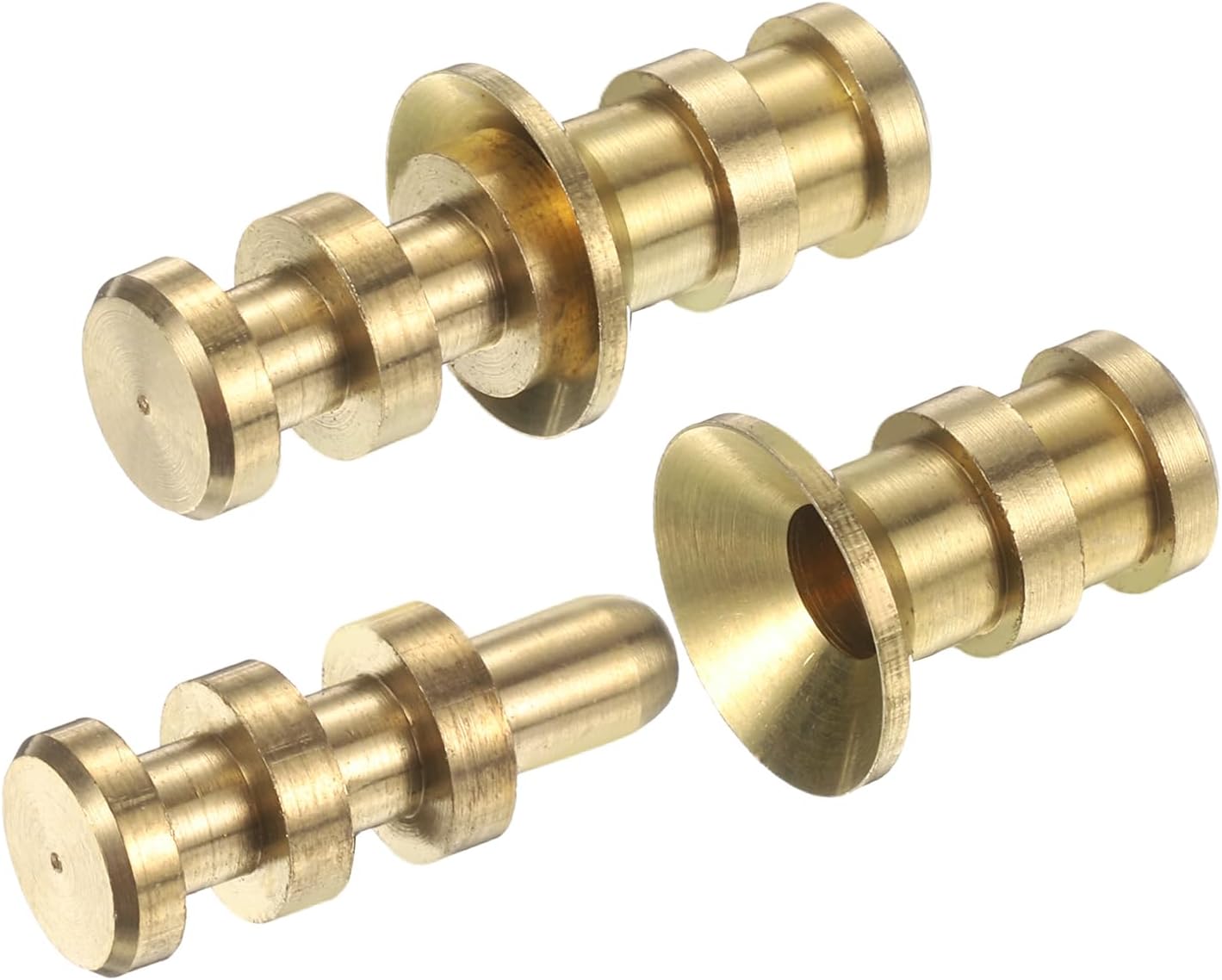 Messing-tischplatten-dübel 8x12x30mm, 10er-packung Mit Bolzenhülsenverbindern Für Tischplatten-ausrichtungs- Und Verlängerungszubehör