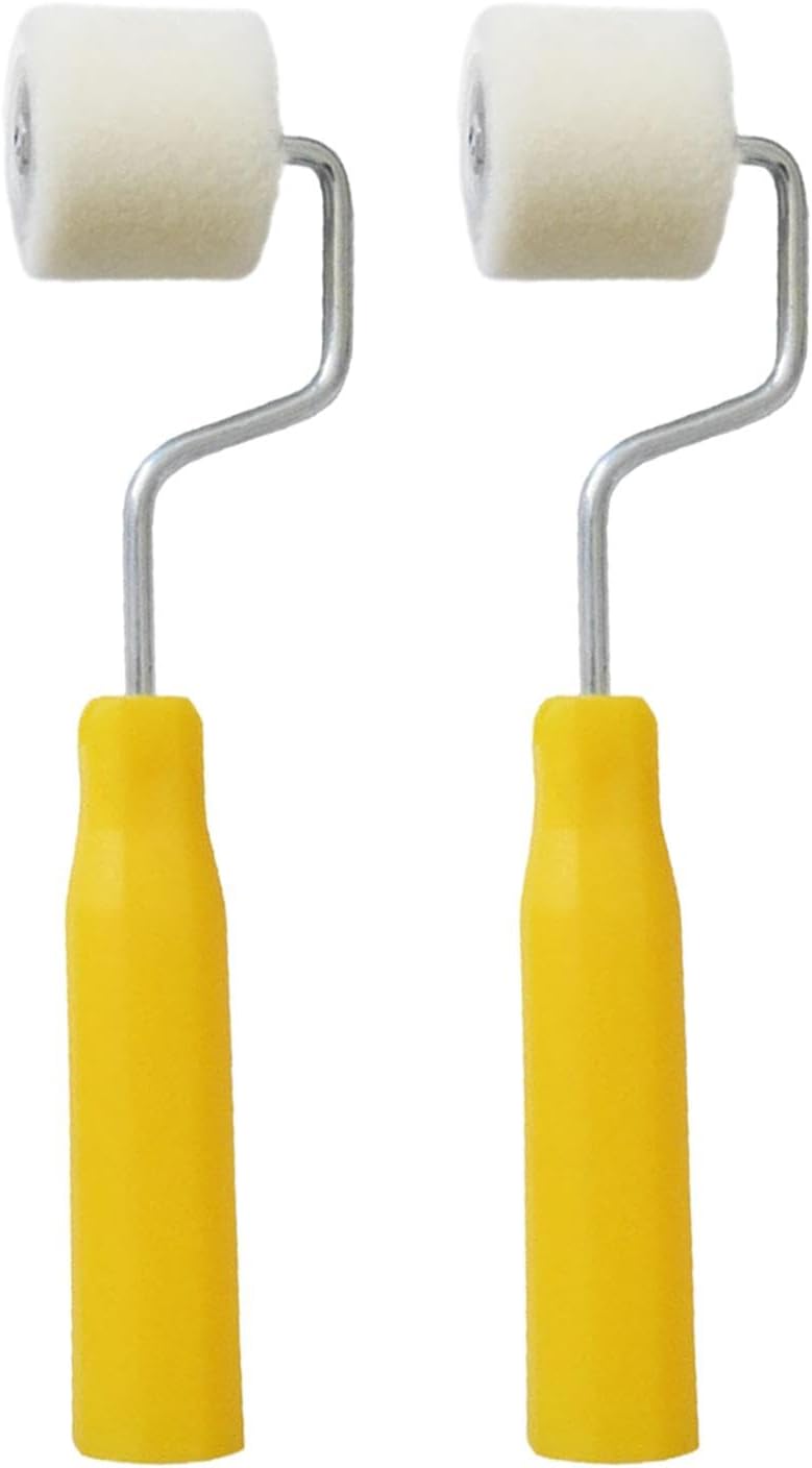 Mini-farbroller Aus Wolle, Extra Kleine Farbroller Mit Kurzem Haar, Farbrollerbreite 2 Cm
