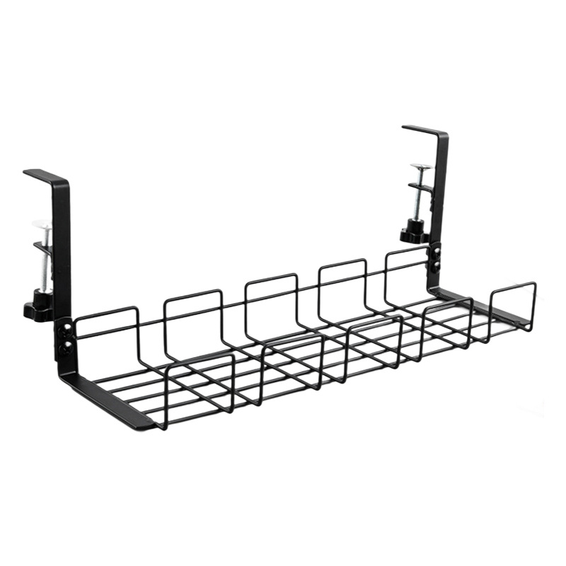 Kabelmanagement-set, Kabelkanal Für Unter Den Schreibtisch Ohne Bohren, Schreibtisch-kabelorganizer Zur Verwaltung Von Kabeln Und Steckdosenleisten