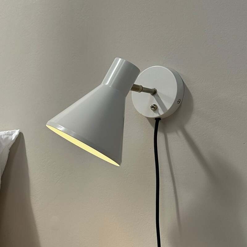 [neuwertig] B-ware Dyberg Larsen Wandlampe Sleep Led Wandleuchte Lampe Skandinavisch Weiß Ø15cm