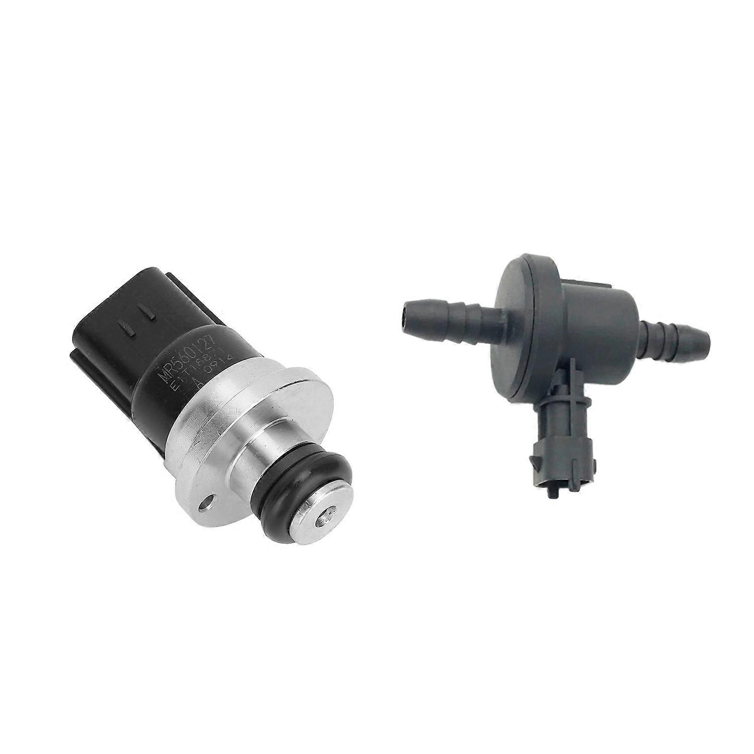 1 Vakuummagnetventil Und 1 Hochdruck-kraftstoffverteilerrohrsensor Mr560127 Md360939