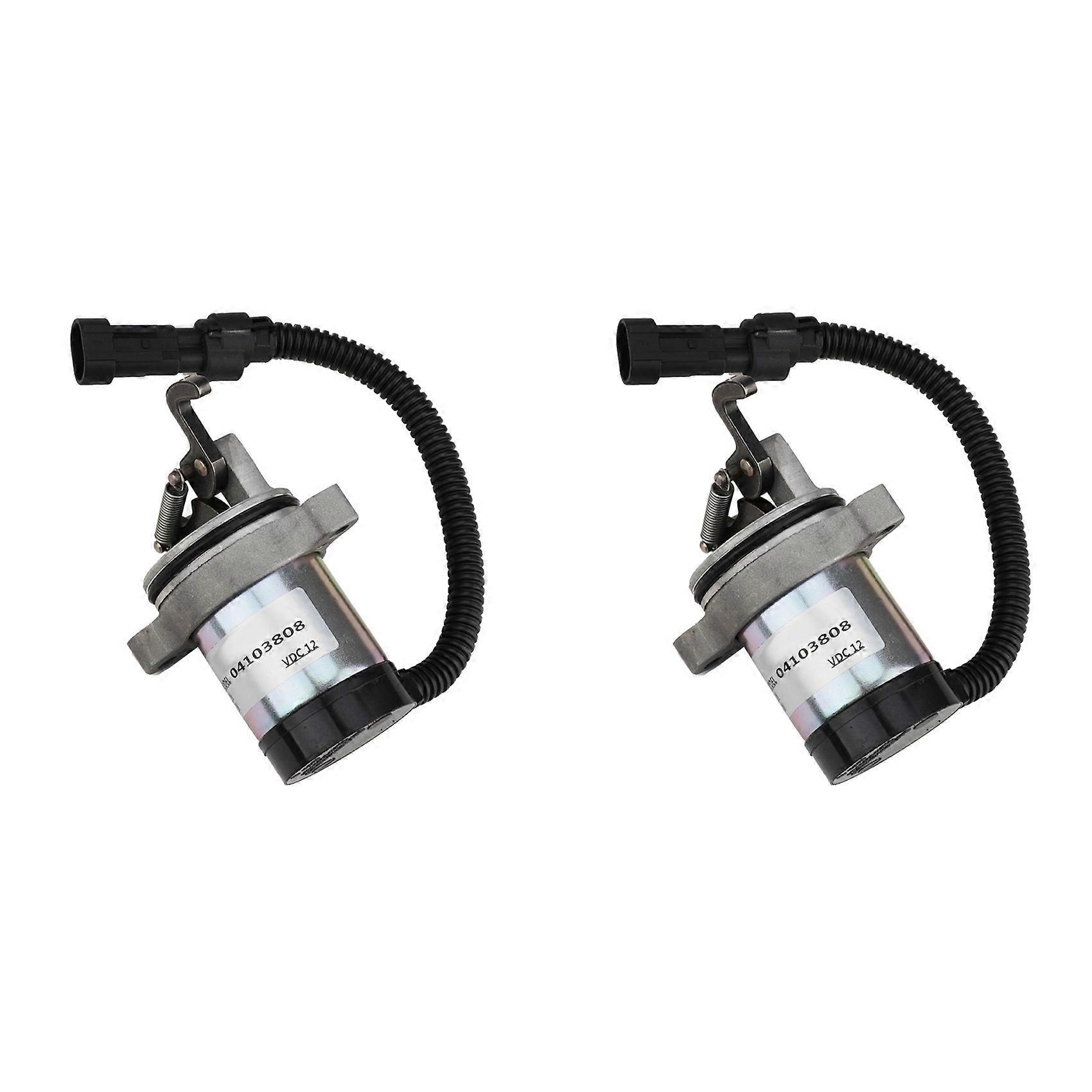 12v Kraftstoffabsperr-magnetventile 0410-3812 04103808 04103818 Für Deutz F3l, F3m, F4l Und F4m Motoren (2011-2011)
