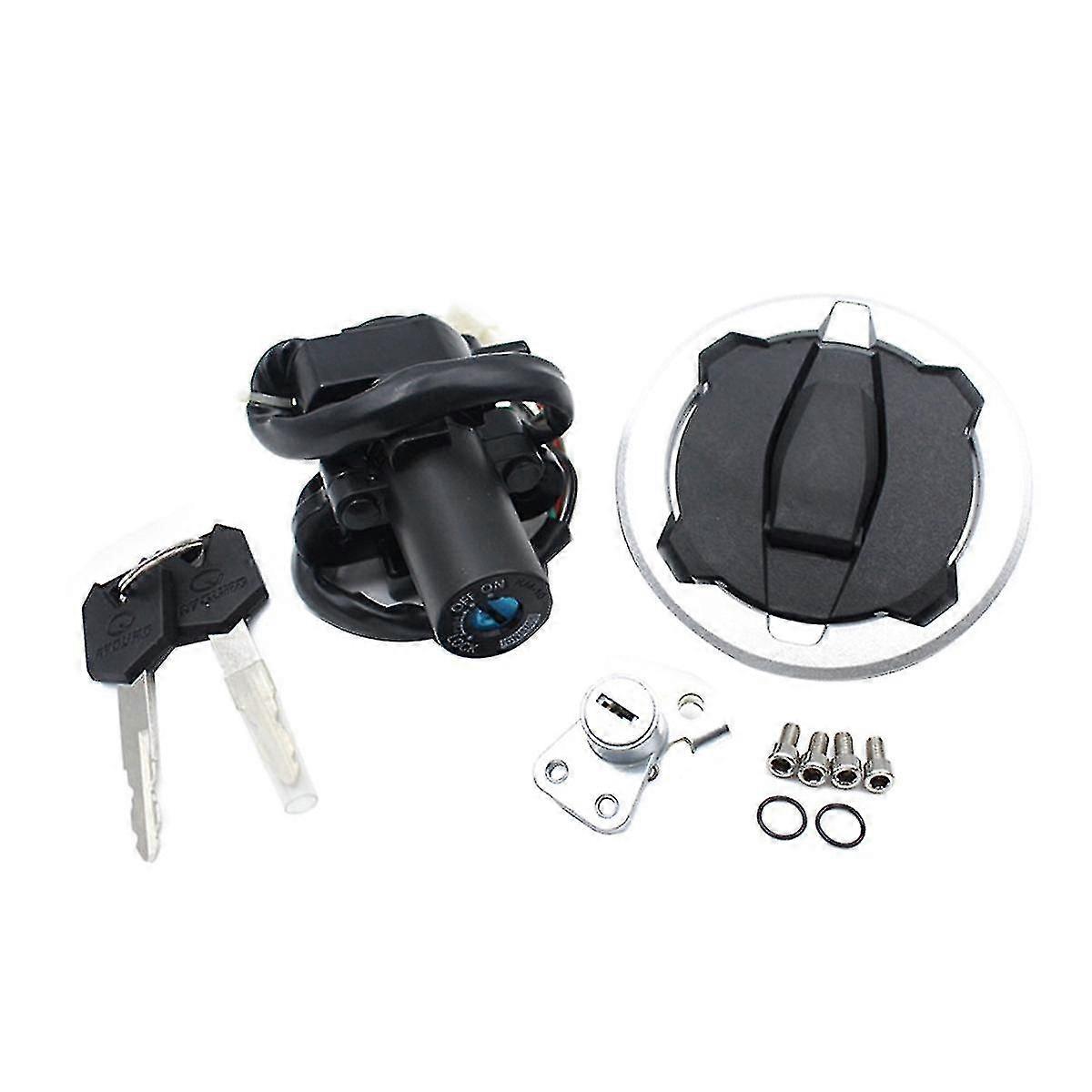 Sitzbankschloss-set Mit Schlüsseln, Inklusive Zündschloss, Tankdeckel Und Sitzbankschloss Für Motorrad - X300 Kle 300 2017-2021