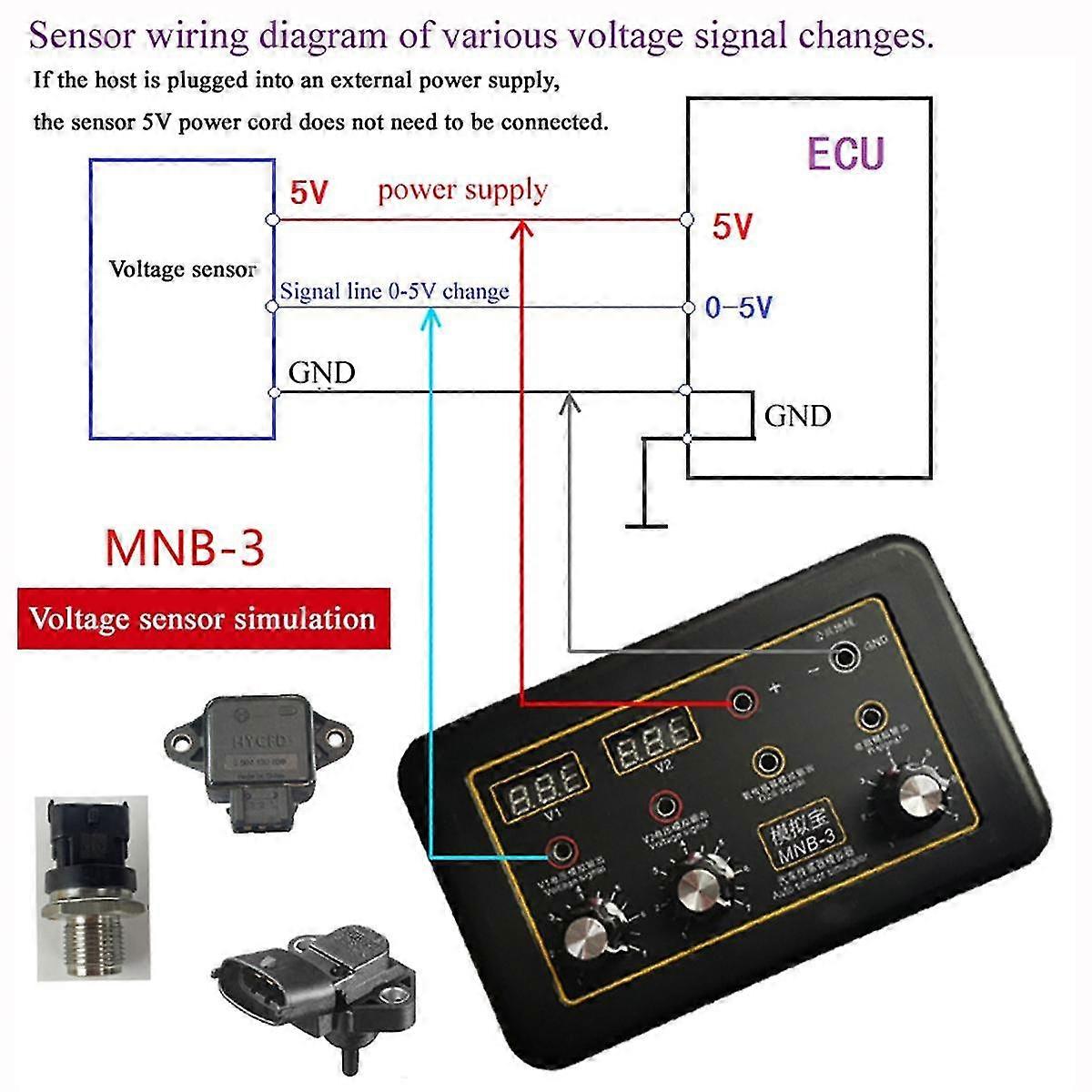 Kfz-steuergerätetester, Kfz-sensorsignalsimulator, Sauerstoffsensor, Öldrucksensor, Kfz-signalgenerator