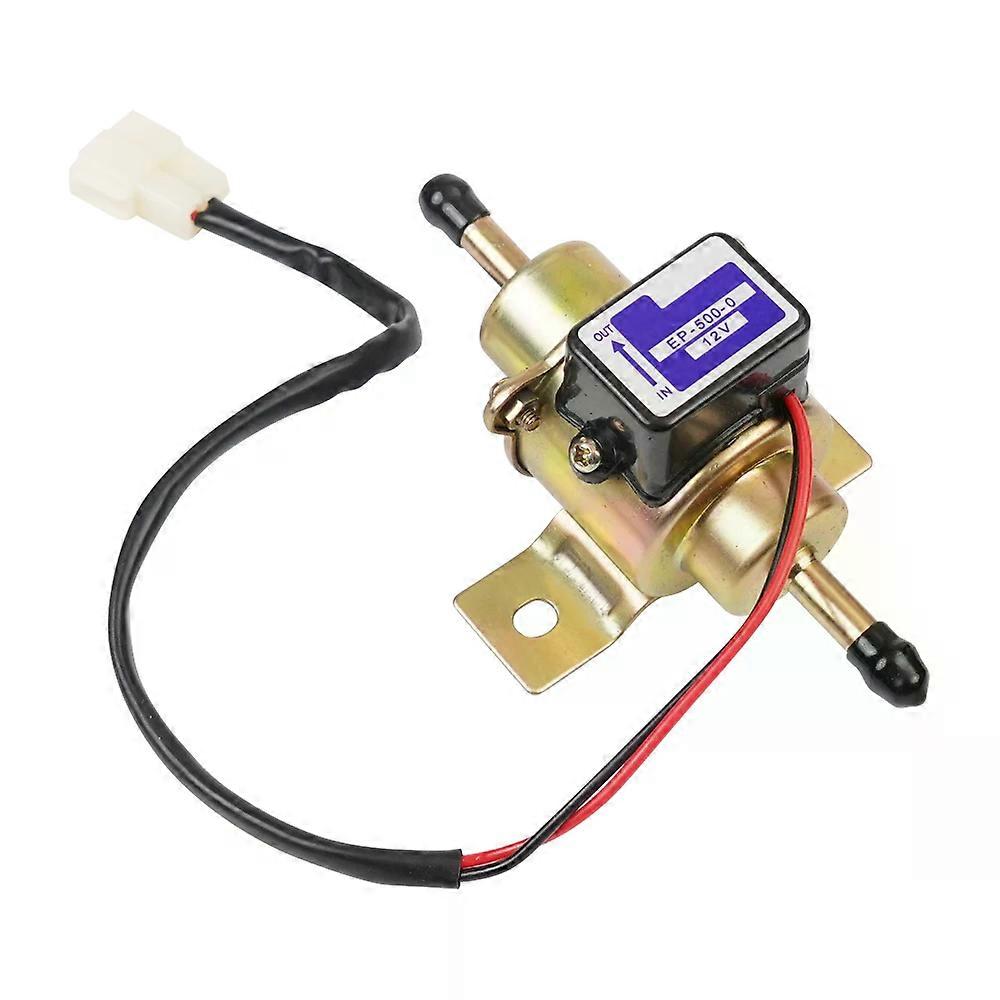 Universelle Externe Elektrische 12v-kraftstoffpumpe, Kompatibel Mit Diesel-, Benzin- Und Benzinmotoren, Für Autos, Motorräder Und Außenbordmotoren.