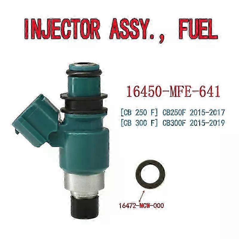 16450-mfe-641 Kraftstoffeinspritzdüsen-baugruppe Für Honda Cb 250 300 F Cb250f Cb300f Motorrad-ersatzteile