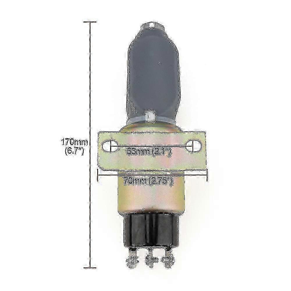 Absperrmagnetventil Für Cummins 1751-24e Sa-3766t 24v