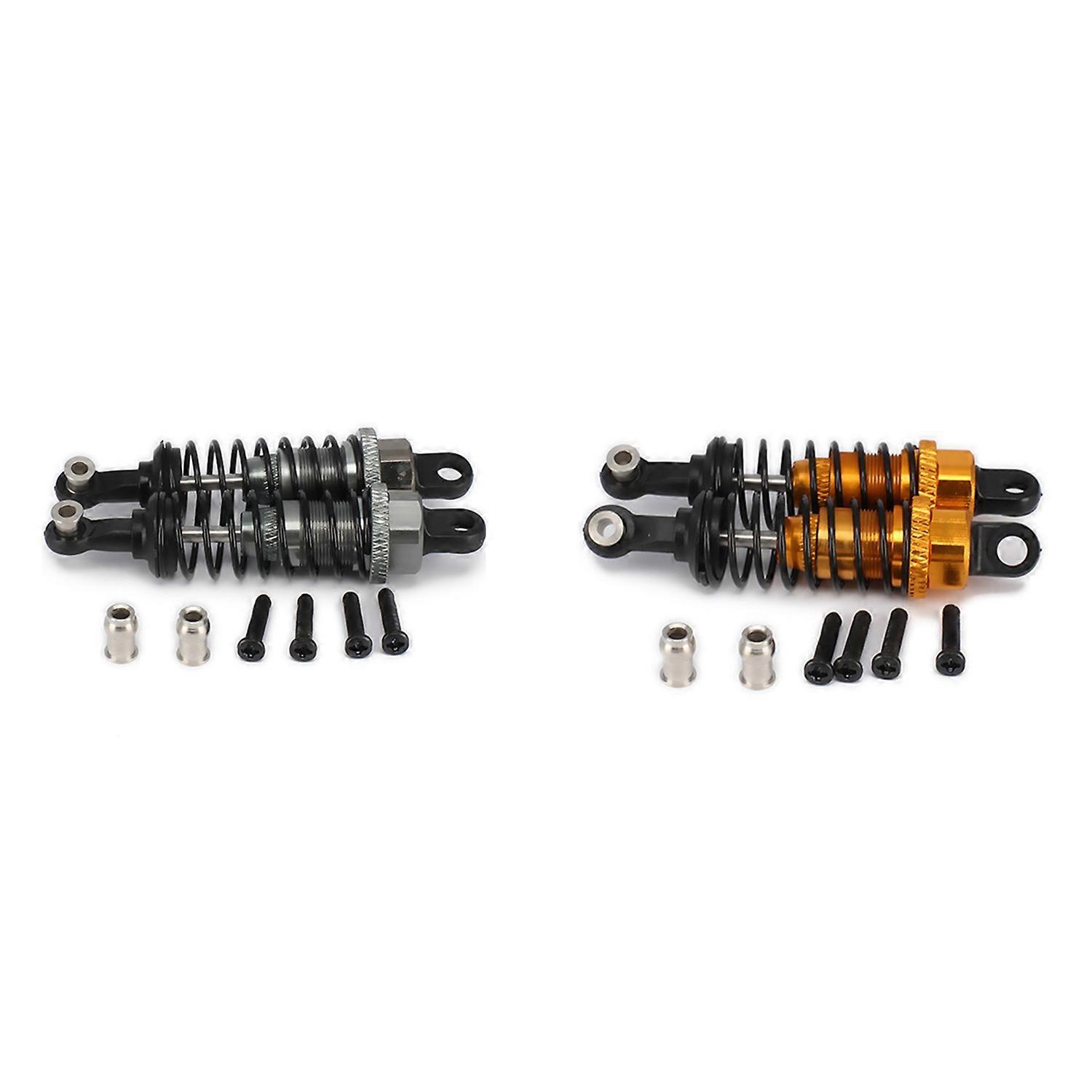 65-mm-öldruckstoßdämpfer, Verstellbar, Für Wltoys A959, A969, A979, Hpi, Hsp, Traxxas, Losi, Tamiya, Titan Und Gelb