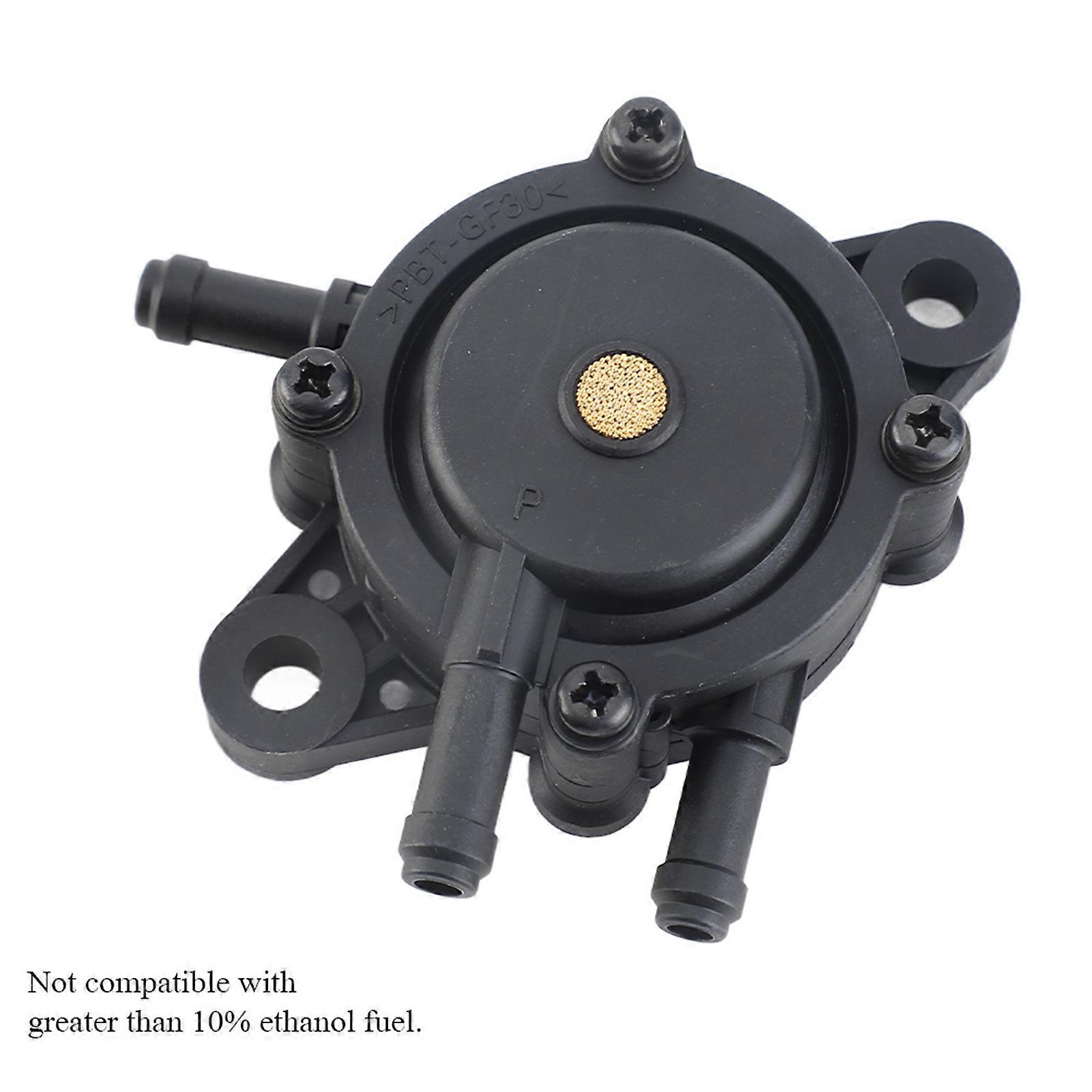 Schwarze Kunststoff-kraftstoffpumpe (8 X 2,3 Cm) Für Motoren Mit 15 Bis 25 Ps.