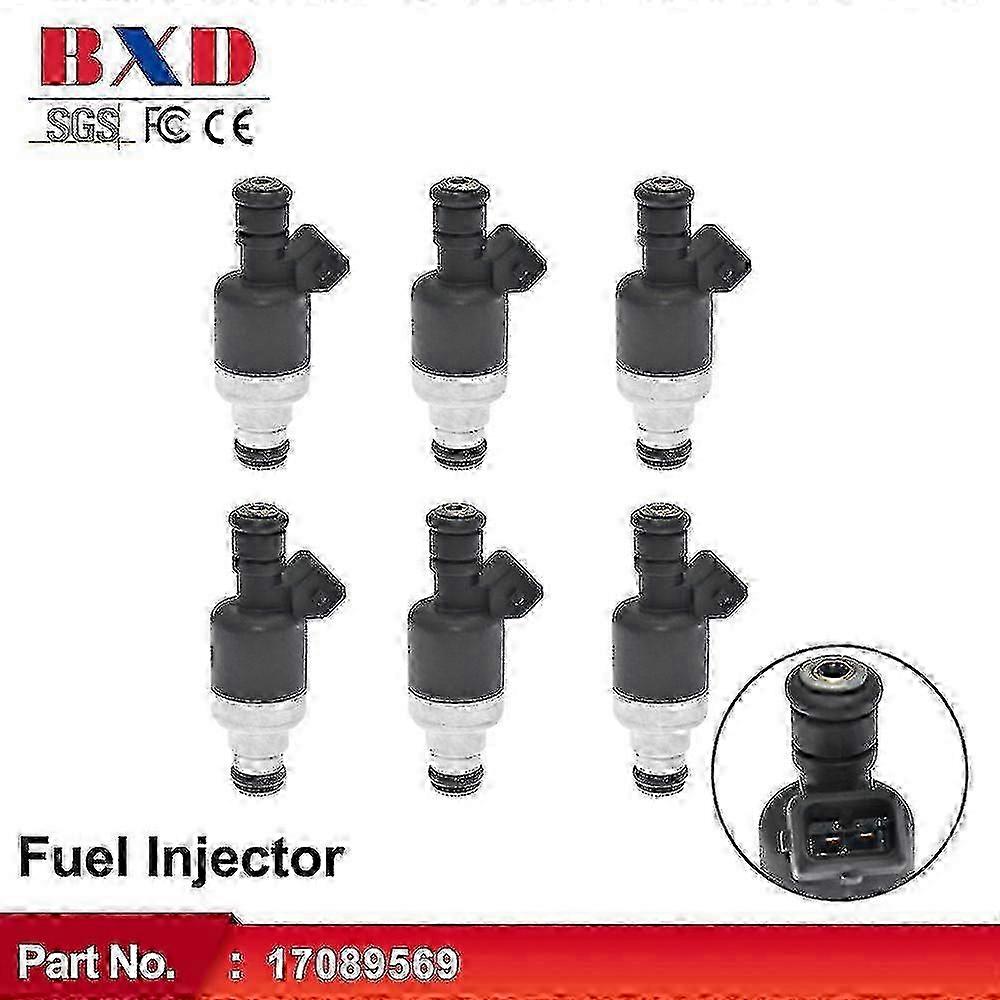 6 Einspritzdüsen 17089569, Kompatibel Mit Buick Regal Century V6 2,8-3,3l