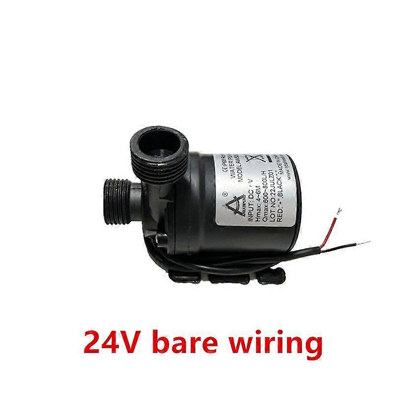 Extrem Leise, 12-v-hochdruckwasserpumpe, Solarbetrieben, 24 V Dc, 5 M Förderhöhe, 800 L/h Fördermenge, Bürstenloser Motor, Tauchpumpe, Schnellkupplungsdichtung