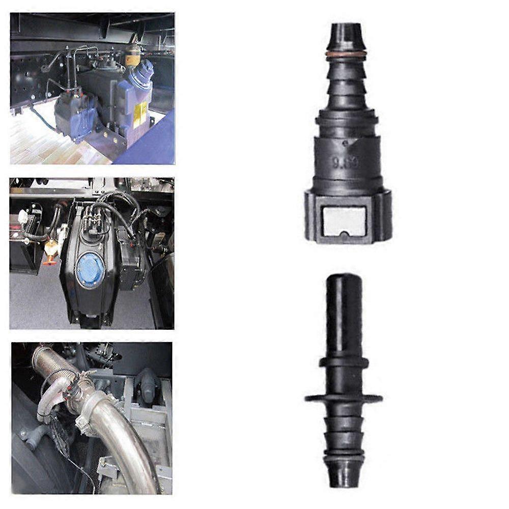 Schnellkupplung Für Kraftstoffleitung, 1-teilig, Motorradschlauchkupplung, 8 Mm Innengewinde, 9,89 Zoll, Gerade Schnellkupplung.