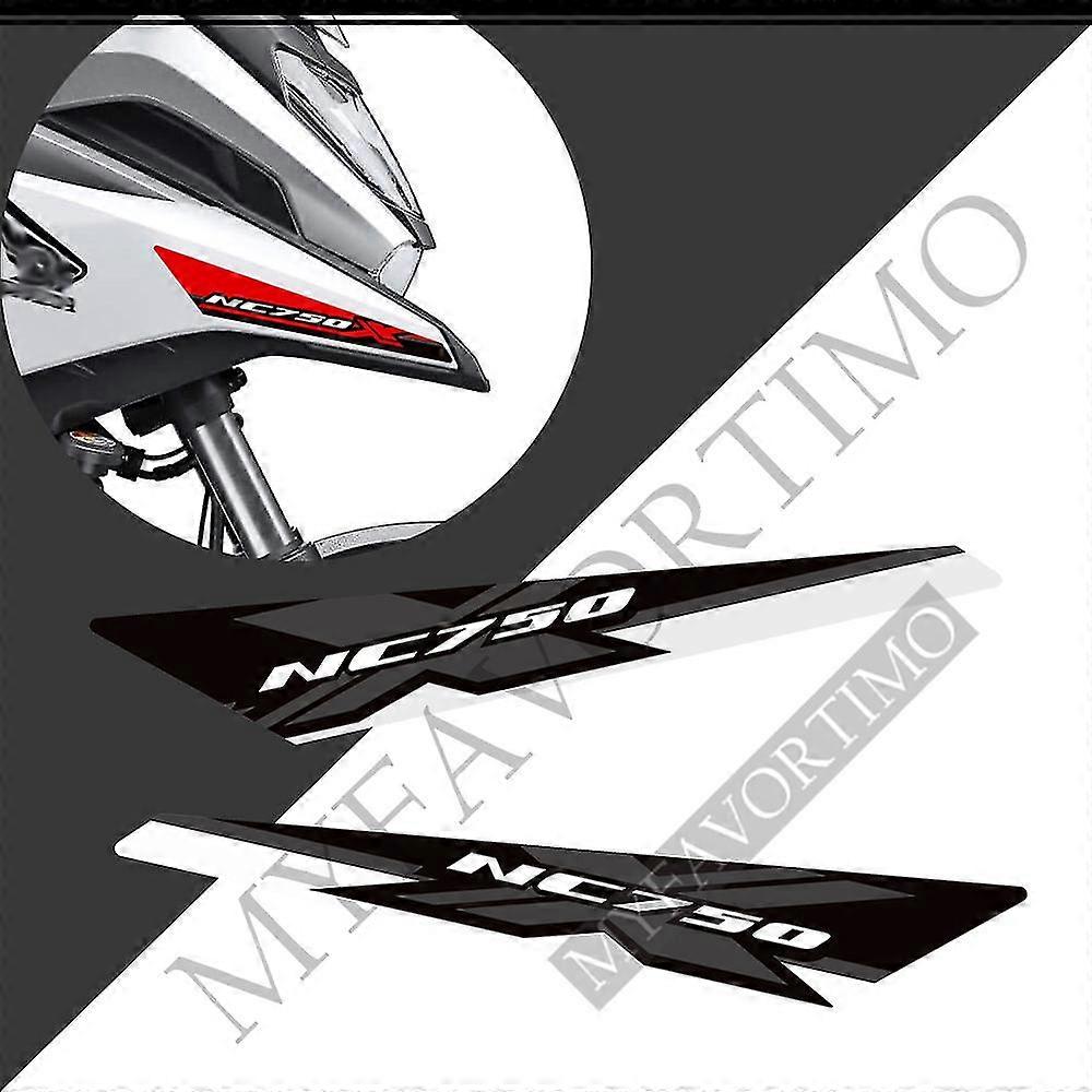 Otwoo Aufkleber Für Honda Nc 750 X: Verkleidungsschutz, Emblem, Logo, Tankpad, Kraftstoff-/öl-set, Knie- Und Windschutzscheibenschutz (modelle 2021 Und 2022).
