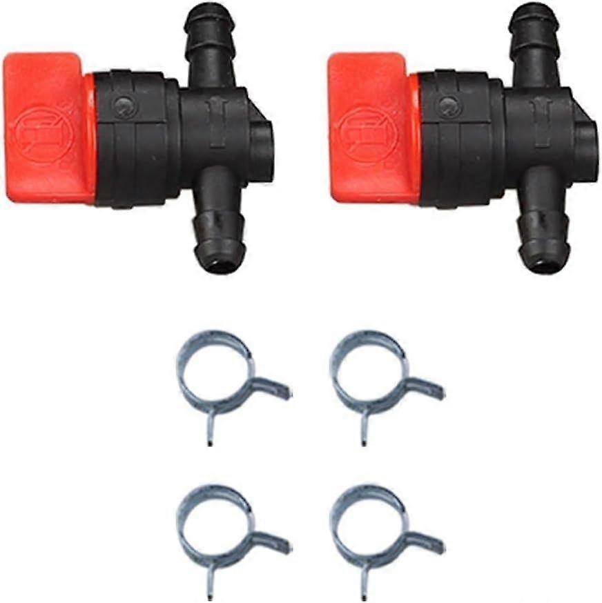 Satz Mit 2 1/4"-benzin-absperrventilen (inline), Kompatibel Mit Den Teilenummern 9494768, 493960, 698183, 698181, 697947, 5019h Und 5019k Für Kleine Rasenmähermotoren – Besonderes Geschenk