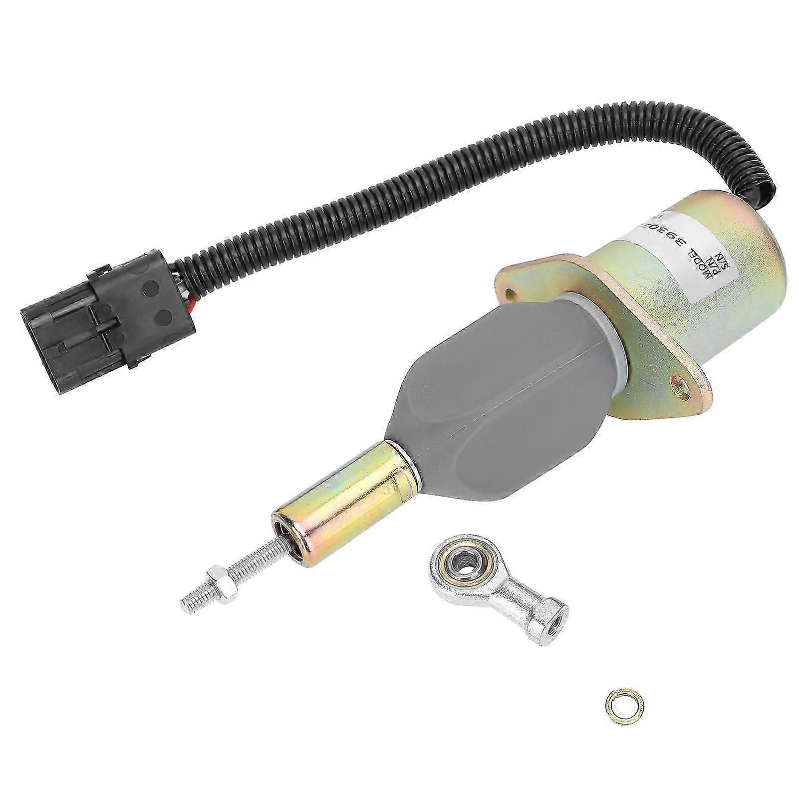 Kraftstoffabsperrventil Für Baggermotor, Zubehör Für Elektrische Flammendurchschlagsicherung 3930233 Dc12v Sh