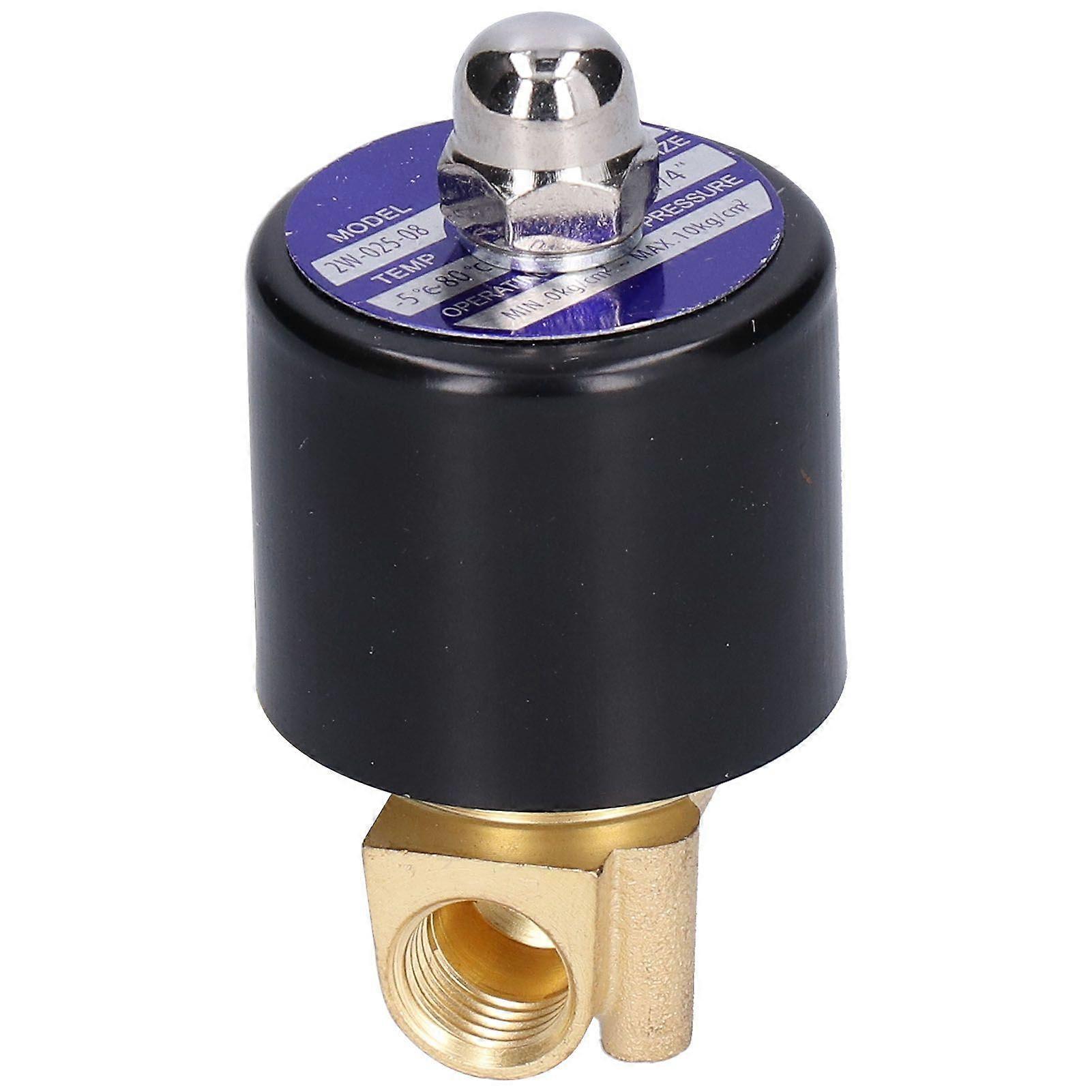 Magnetventil, Normalerweise Geschlossen, Klein, Für Wasser, Luft Und Diesel, 1/4 Zoll, 2w-025-08 V Dc, 12 V