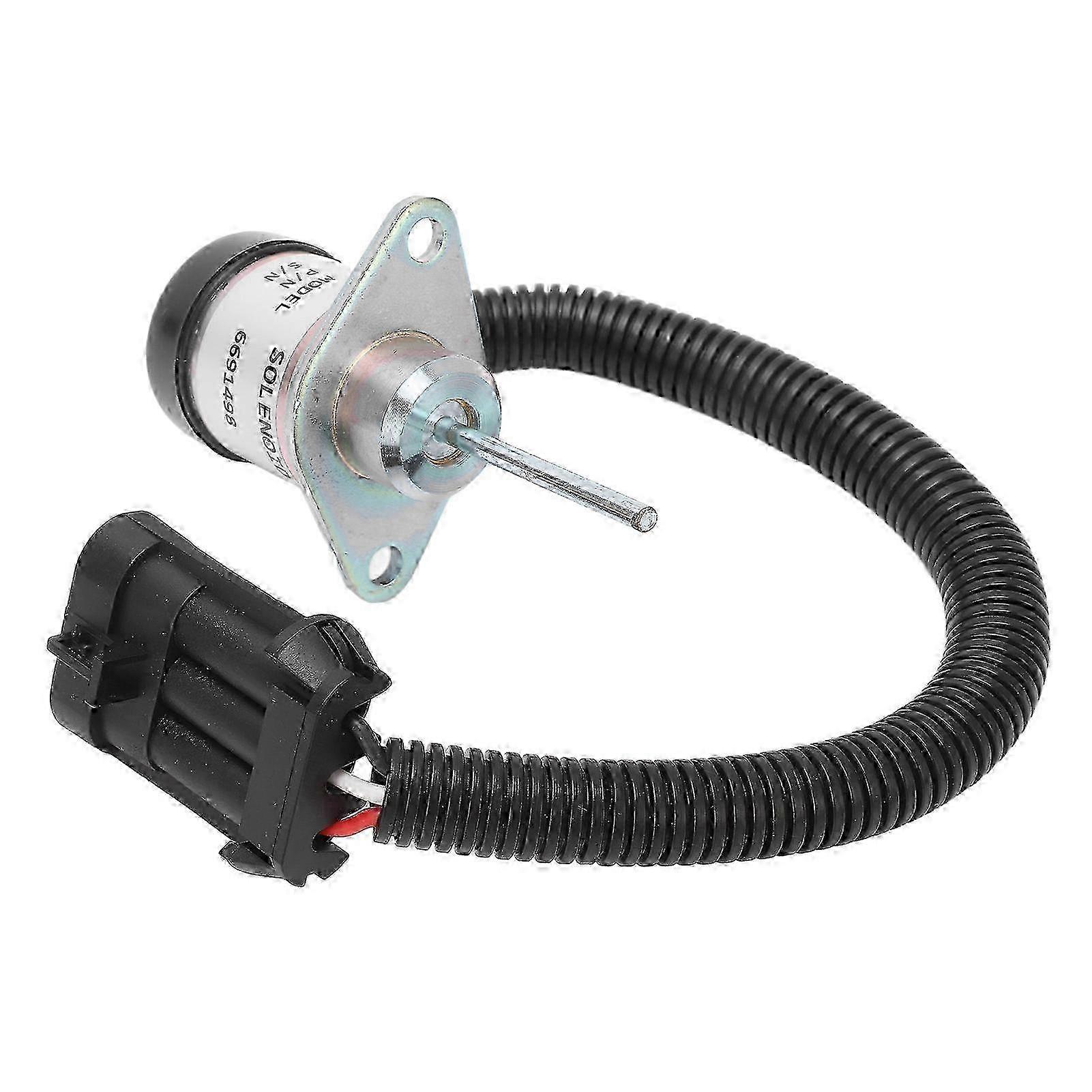Magnetventil Zur Dieselmotorabschaltung, Kraftstoffpumpen-absperrventil, Flammendurchschlagsicherung 6691498 12v Dc, Kompatibel Mit Kubota 1g92560011 1503es12a5uc4s