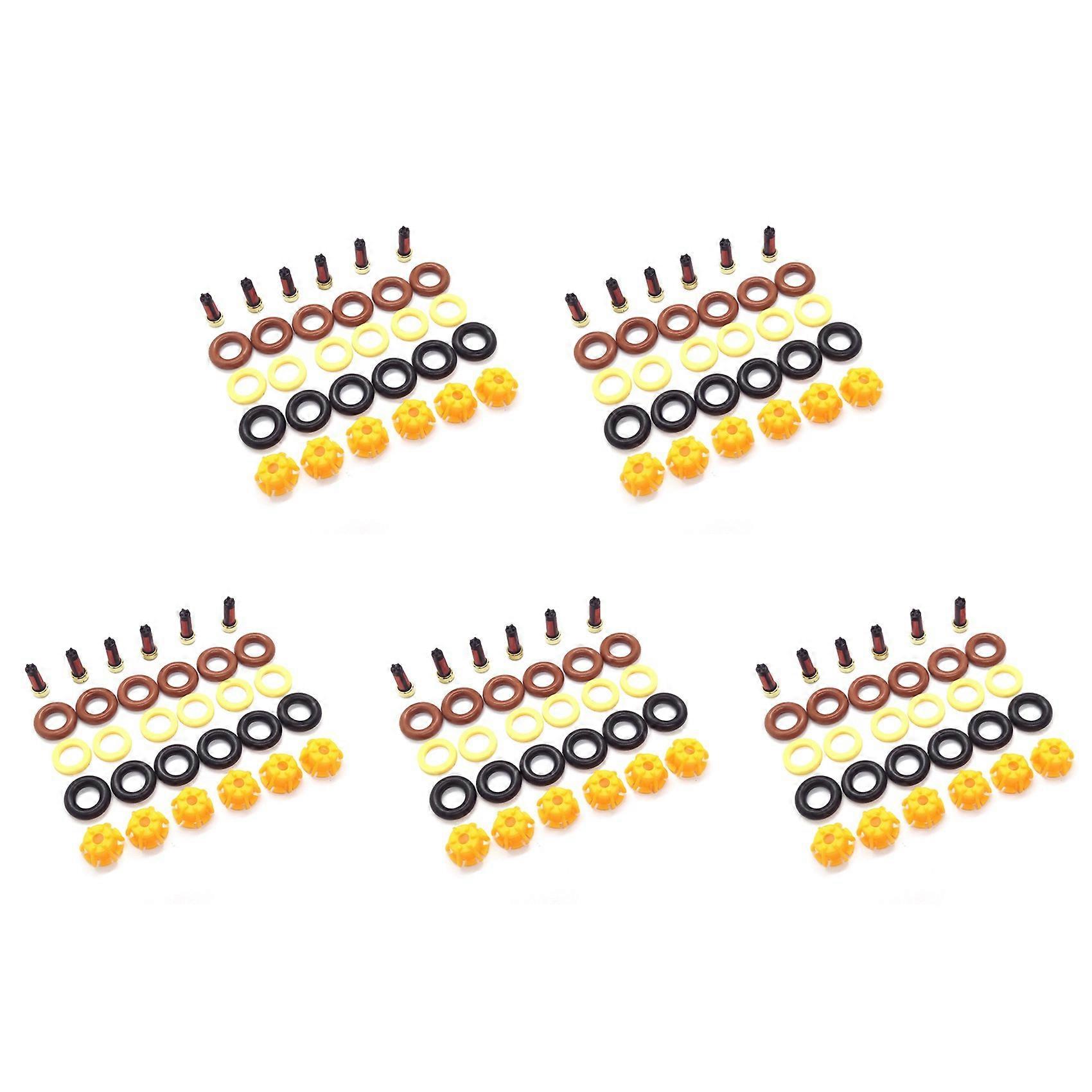 Kraftstoffeinspritzdüsen-reparatursatz 5x 0280150440 13641703819 Für Bmw E60 E39 520i 523i (autoersatzteil Ay-rk004)