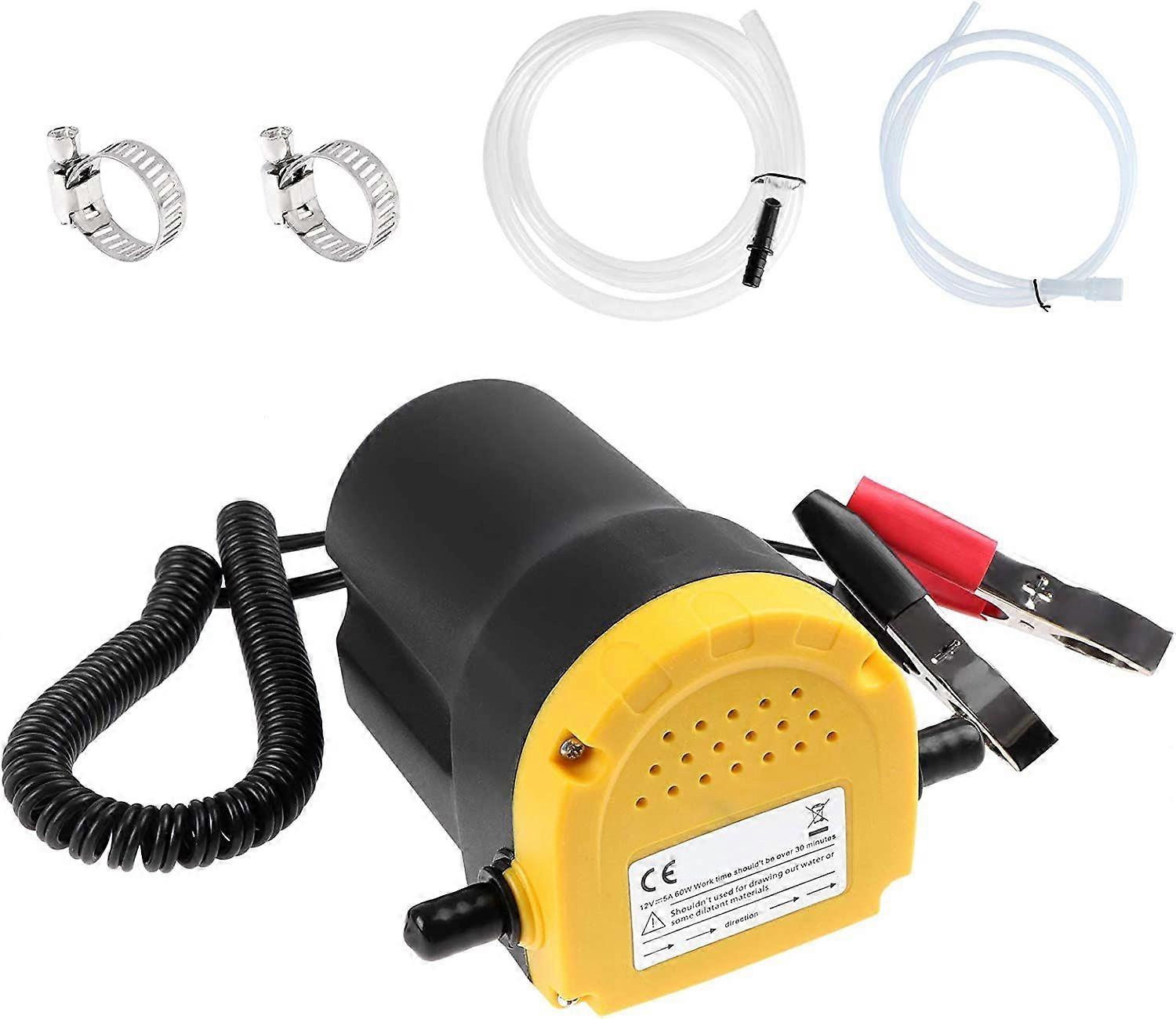 12v 60w Ölrückgewinnungspumpe, Tauchölabsaugpumpe, Dieselöl-umfüllpumpe Für Autos/motorräder/boote/wohnwagen/lkw