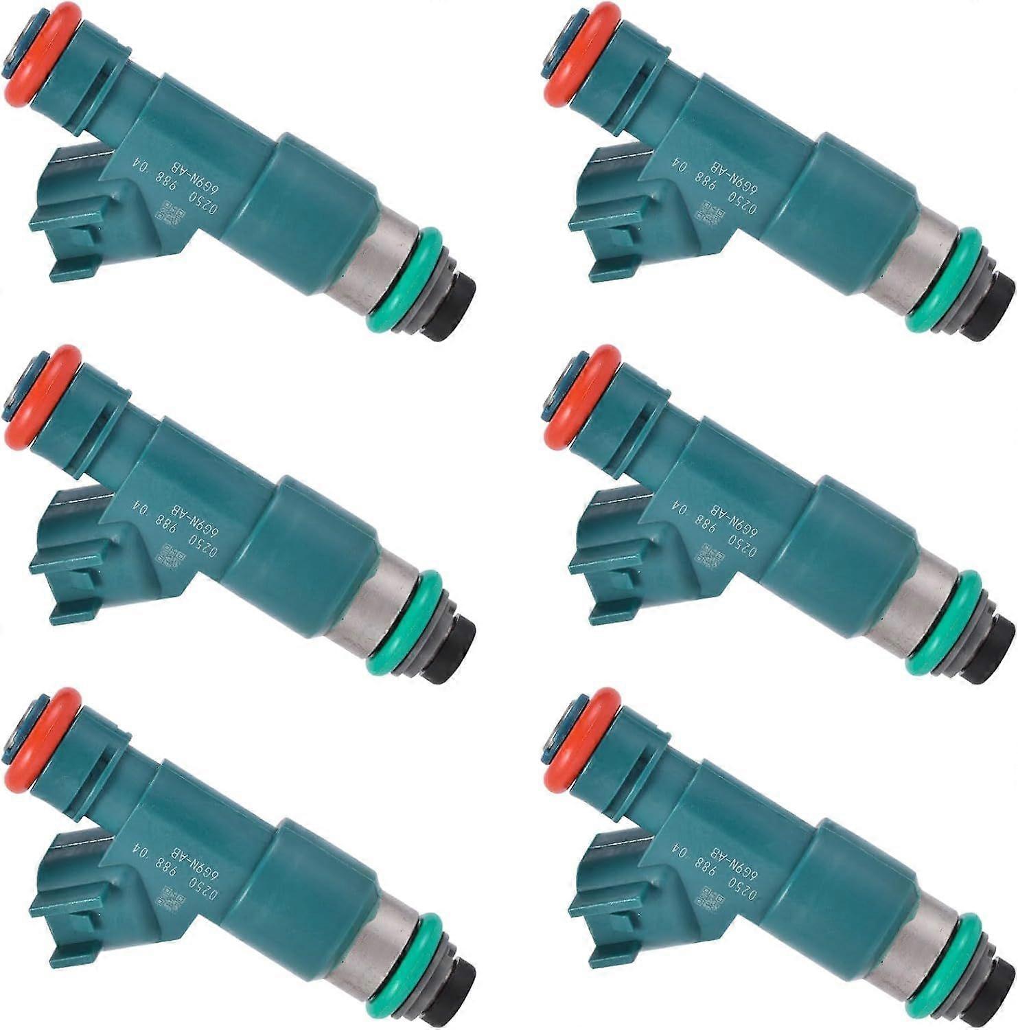 Einspritzdüsen B6324s 3,2 L, Passend Für Volvo Xc60, Xc70 Und Xc90 3.2 (2008–2015), 4 Löcher 6er-set Original-teilenummer: 307775010