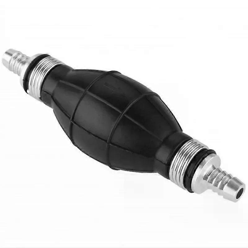 Universelle Kraftstoffpumpe (1 Stück): Manuelle Einspritzdüse Aus Gummi Und Aluminium, Kompatibel Mit Allen Kraftstoffen (6 Mm, 8 Mm, 10 Mm, 12 Mm), Für Autos, Motorräder Und Außenbordmotoren.
