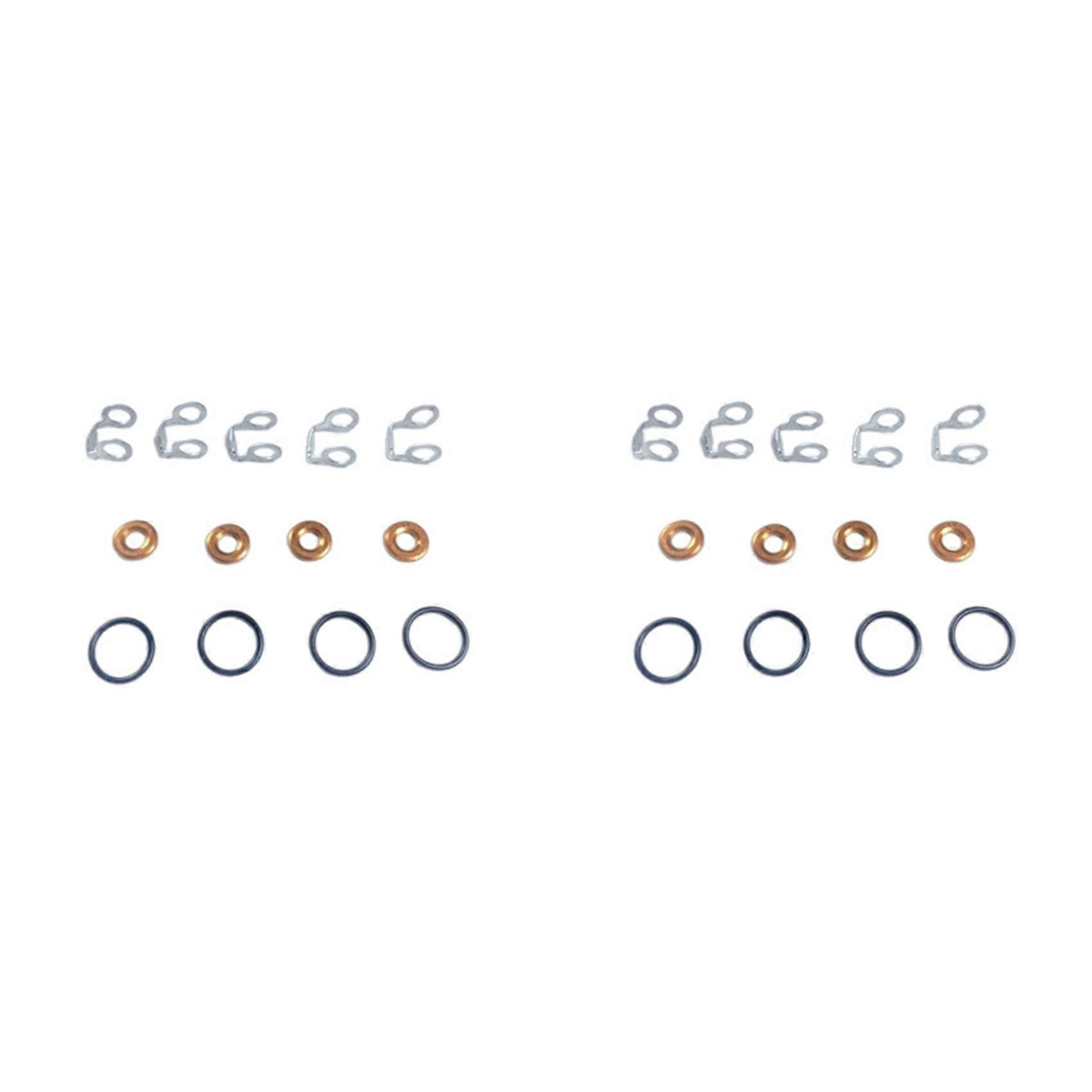 2x Kompatibel Mit Toyota Hilux Kun26 D4d 1kd-ftv 3.0l 2kd-ftv Einspritzdüsen-dichtungssatz 909430-t0008 90904-30013