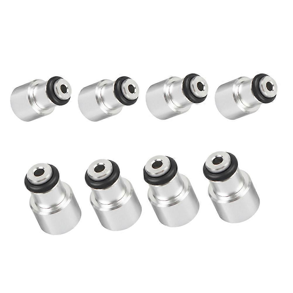 Aluminium-einspritzdüsen-adapter-spacer-kit (8-teilig), Kompatibel Mit Ls2-ansaugkrümmern (ls3, Ls7, Ls9, L76 Und Ls2).