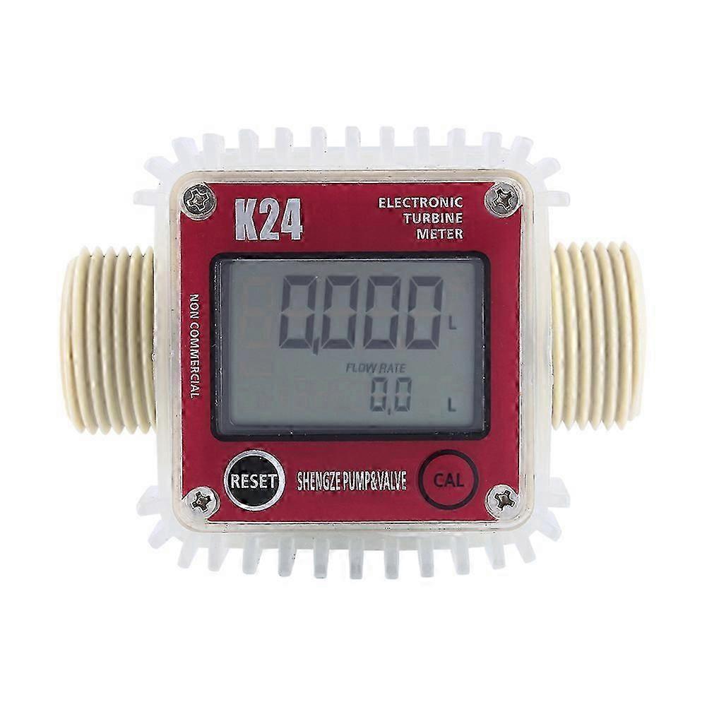 Pro K24 Digitaler Turbinen-durchflussmesser Für Dieselkraftstoff, Chemikalien Und Wasser