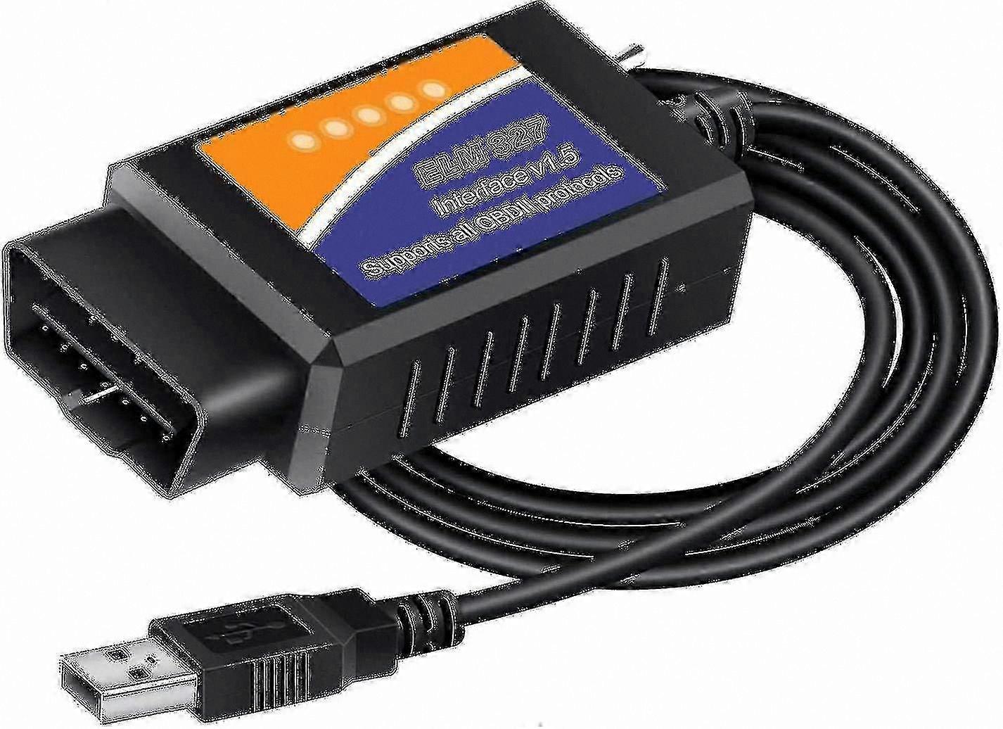 Usb Obd2-adapter Mit Diagnosesoftware Für Lincoln-fahrzeuge, Die Die Protokolle Ms-can/hs-can Unterstützen