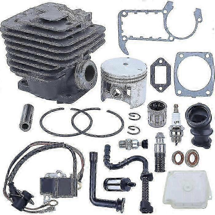 49-mm-kolben-zylinder-kit, Kolbennadellager, Zündspule, Zündkerze, Dekompressionsventil, F-sy
