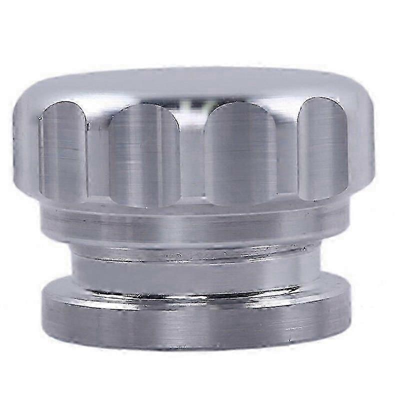 Modifizierter 51-mm-tankdeckel Aus Aluminiumlegierung, An Den Einfüllstutzen Und Autoteile Geschweißt, Silberfarben, S2