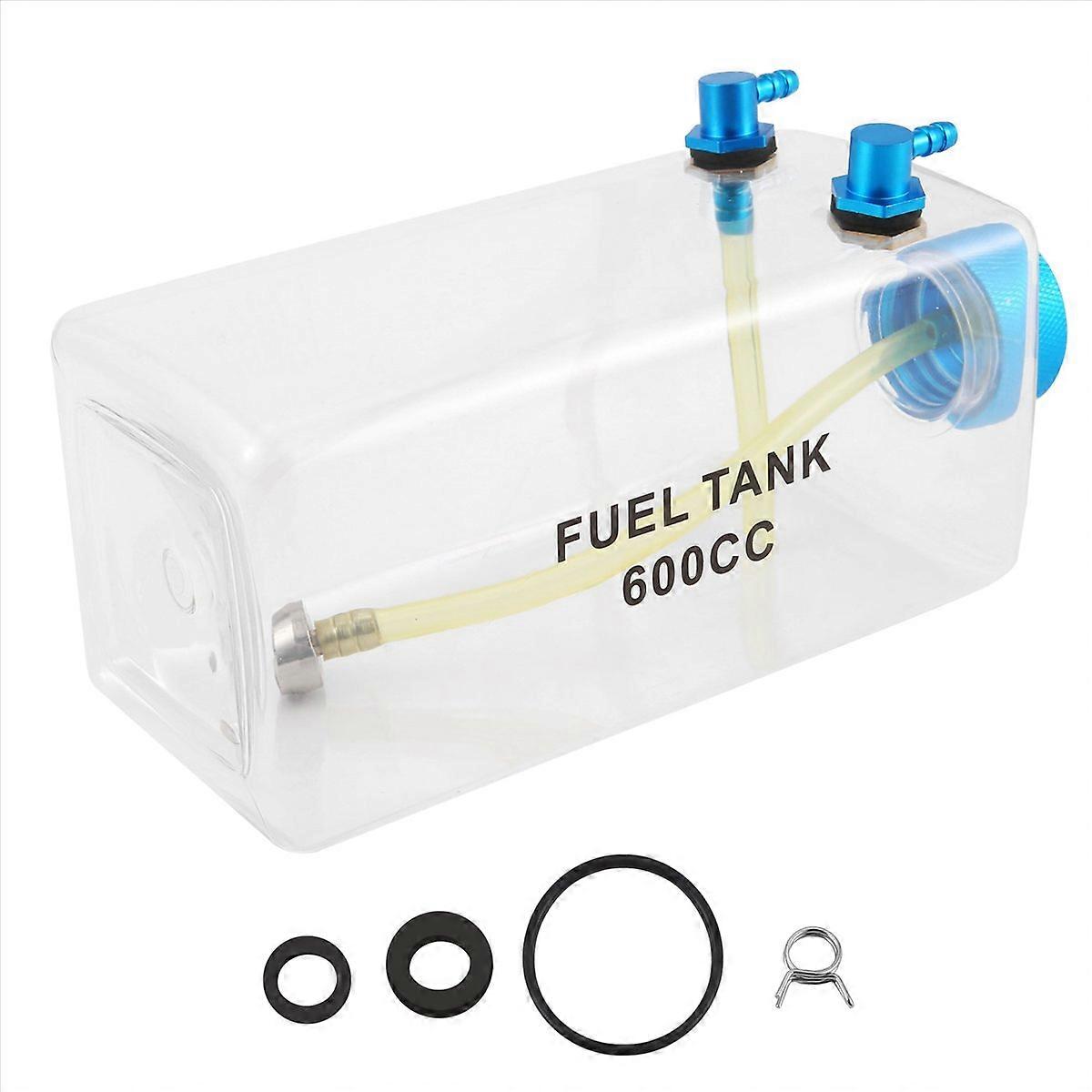 Cnc-gefräster, Transparenter 600-cm³-kraftstofftank Aus Kunststoff