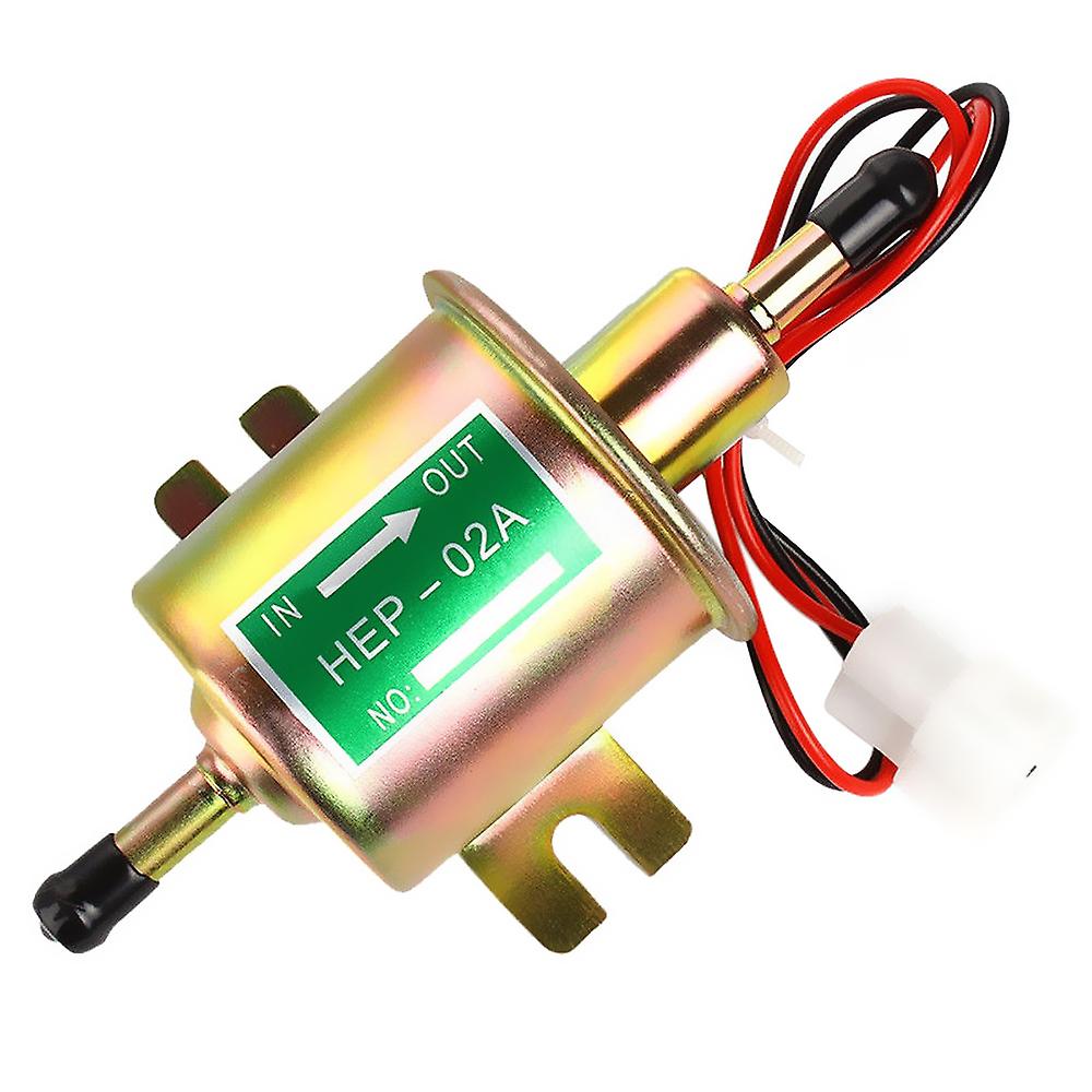 Universelle Elektrische Kraftstoffpumpe Aus Massivem Metall Für 12-v-benzinmotoren Mit Reihenanschluss