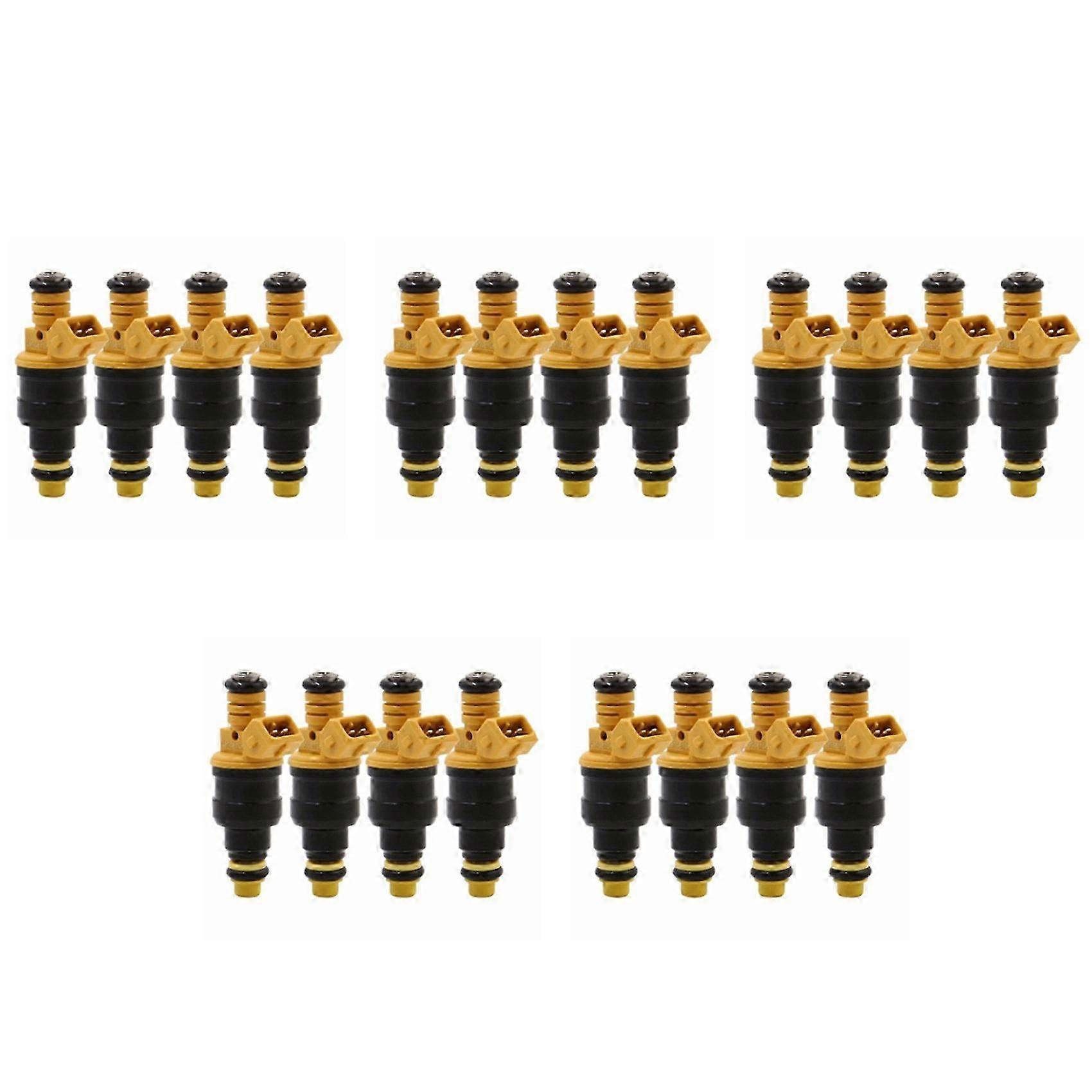 20-teiliges Einspritzdüsen-set Für Pkw 0280150762, Kompatibel Mit Peugeot 405, 505, Volvo 240, 244, 245, 740, 780, 940 (1,9l, 2,2l Und 2,3l Motoren).