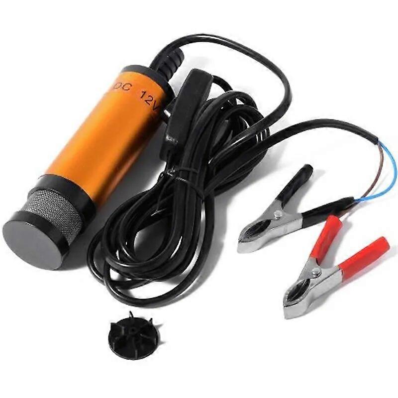Abnehmbare 12-v-tauchpumpe Aus Aluminiumlegierung Zum Fördern Und Betanken Von Wasser, Öl Und Diesel (38 Mm).