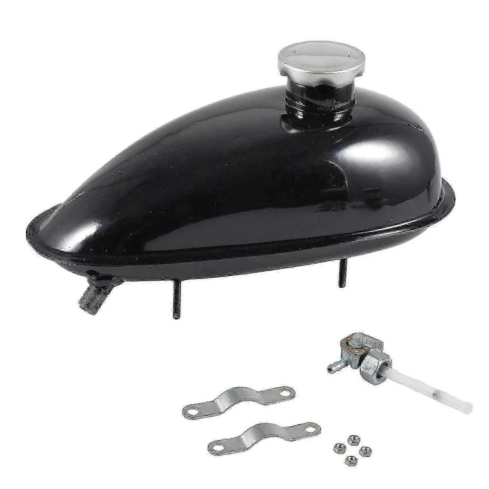 2-liter-kraftstofftank Für Motorradmotoren Mit 49 Cm³, 50 Cm³, 60 Cm³, 66 Cm³ Und 80 Cm³ Hubraum.