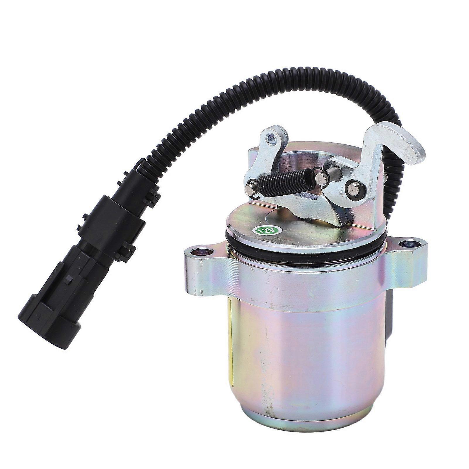 Kraftstoffabschaltmagnetventil 0427-2956, 12 V 3,8 A, Kompatibel Mit F2l2011, Bf3l2011, D3l2011, F3l2011, Tcd3l2011, Bf4l2011, D4 2011i, F4l2011 Und Tcd4l2011