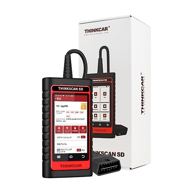 Thinkcar Thinktool Sd2 Obd2-scanner: Professionelles Kfz-diagnosegerät, Abs, Srs, Dpf, Tpms, Sas, Öl, Epb, Wegfahrsperren-reset