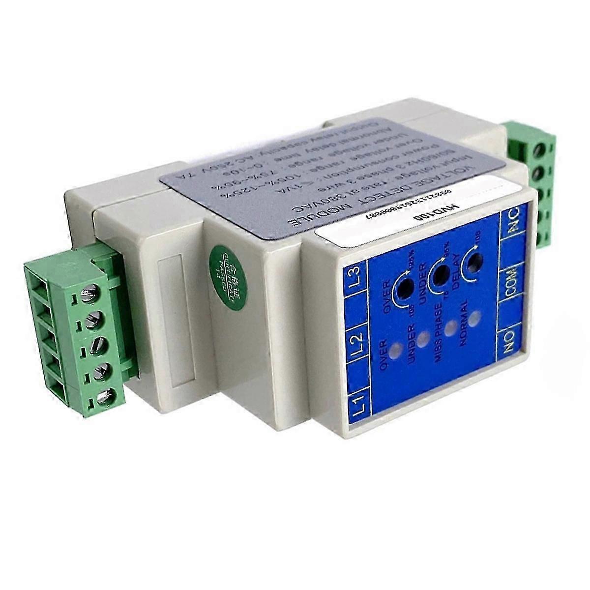 Hvd100 Überspannungsschutzmodul Für Dreiphasige, Dreiadrige Passive Schaltausgangsspannungserkennung