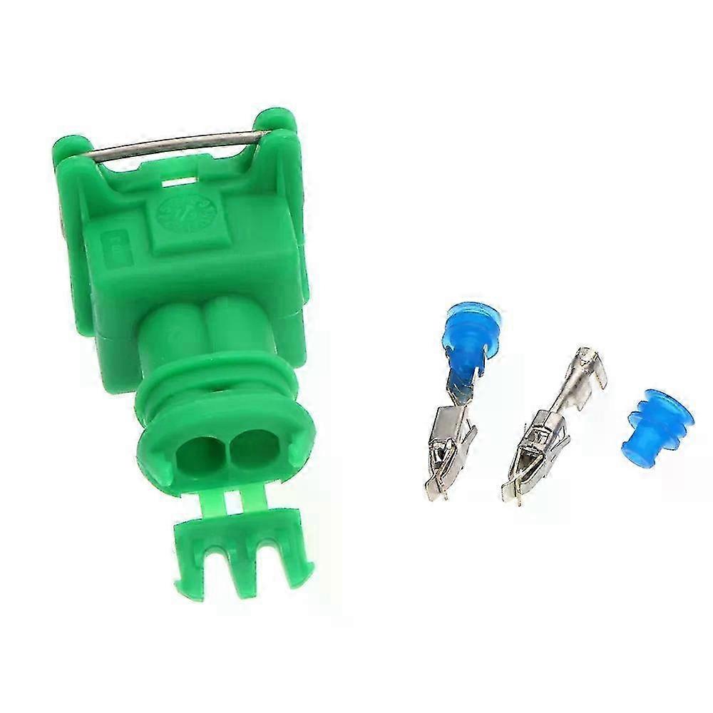 Ev1 2-poliger/wege-kfz-kraftstoffeinspritzdüsenstecker, Kompatibel Mit Junior Power Timer Jpt Jetronic 282189-1 Kits Und Green Car Kits.